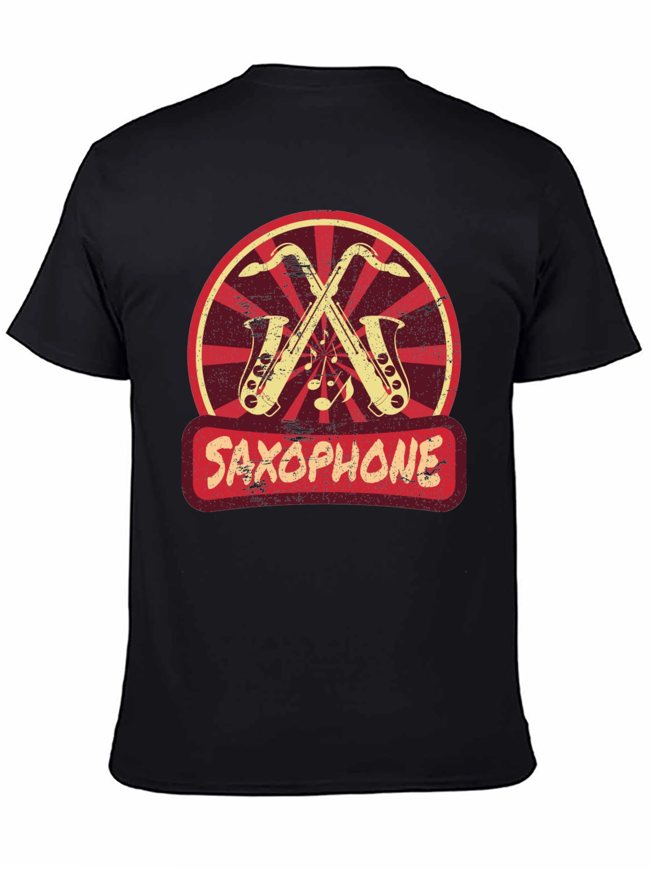 Saxophone Music T-Shirt Vintage Style