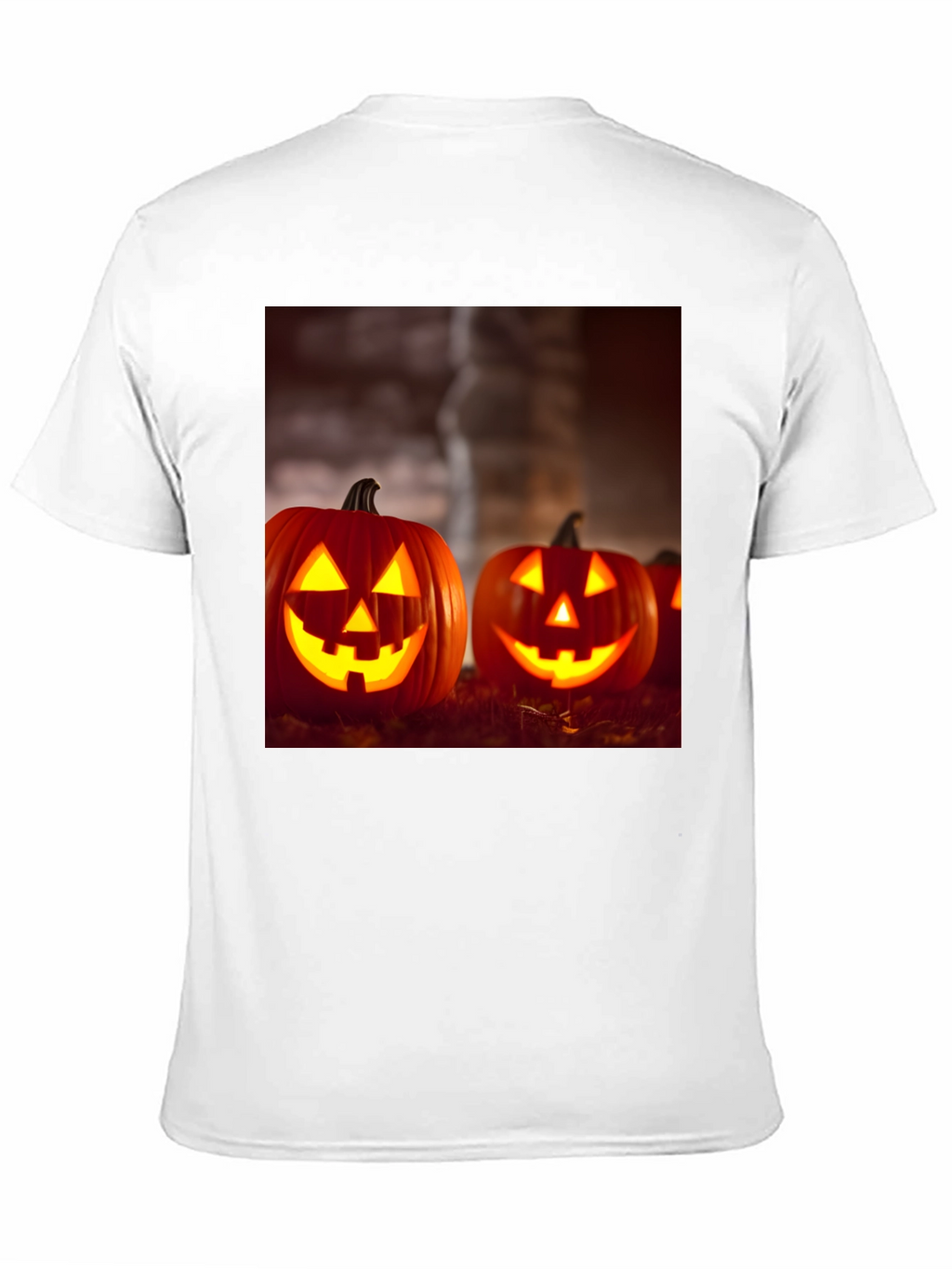 Halloween Pumpkin T-Shirt - Festive Graphic Tee