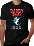 Daddy Shark Holiday T-Shirt - Doo Doo Doo