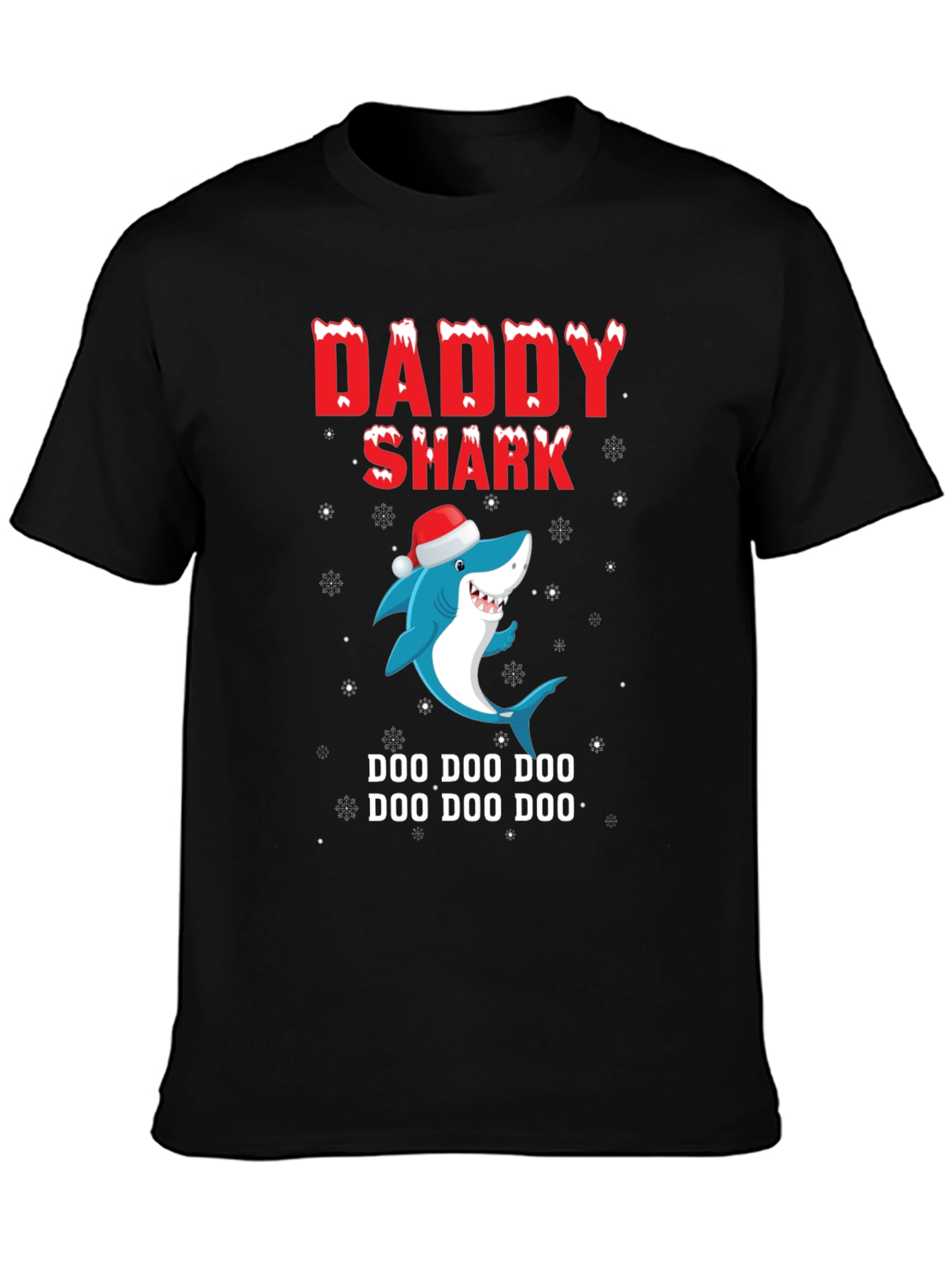 Daddy Shark Holiday T-Shirt - Doo Doo Doo