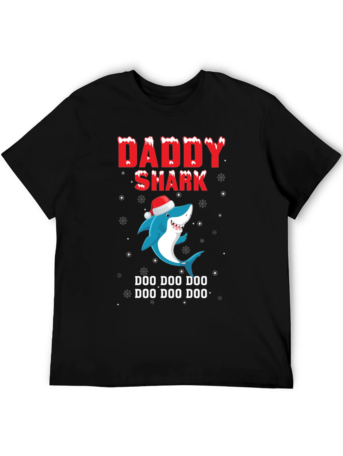 Daddy Shark Holiday T-Shirt - Doo Doo Doo