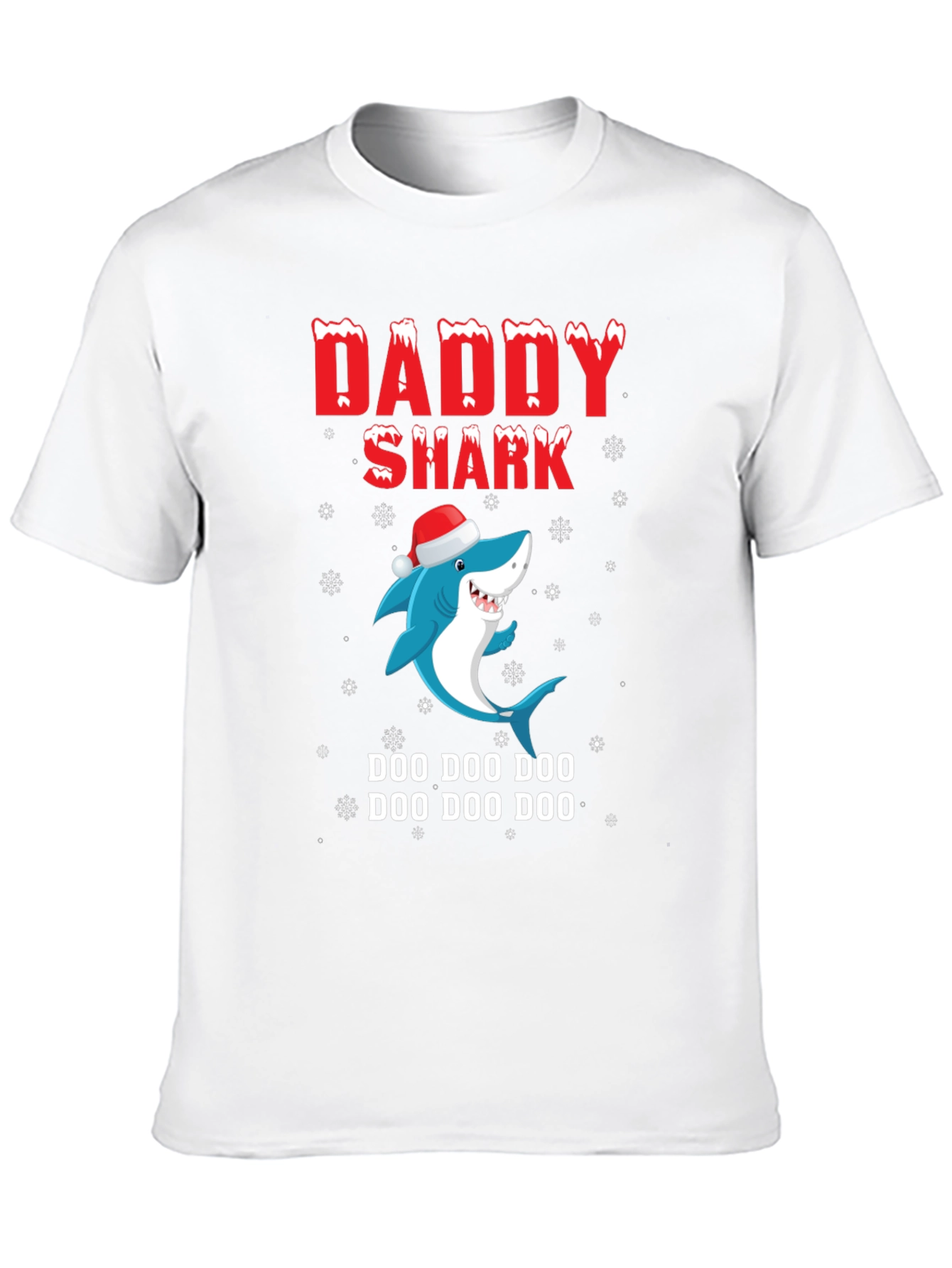 Daddy Shark Holiday T-Shirt - Doo Doo Doo