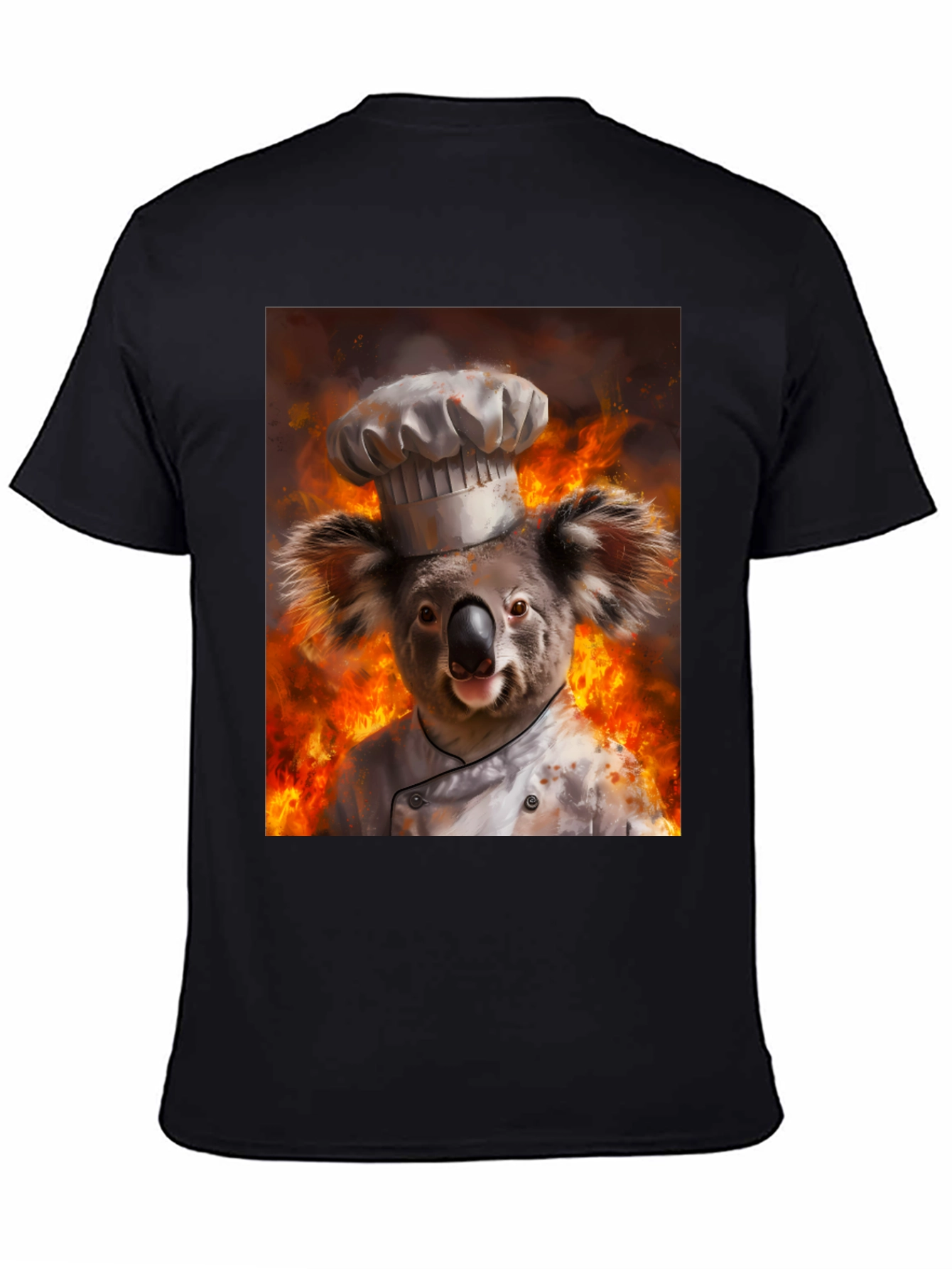 Chef Koala T-Shirt - Fiery Kitchen Design