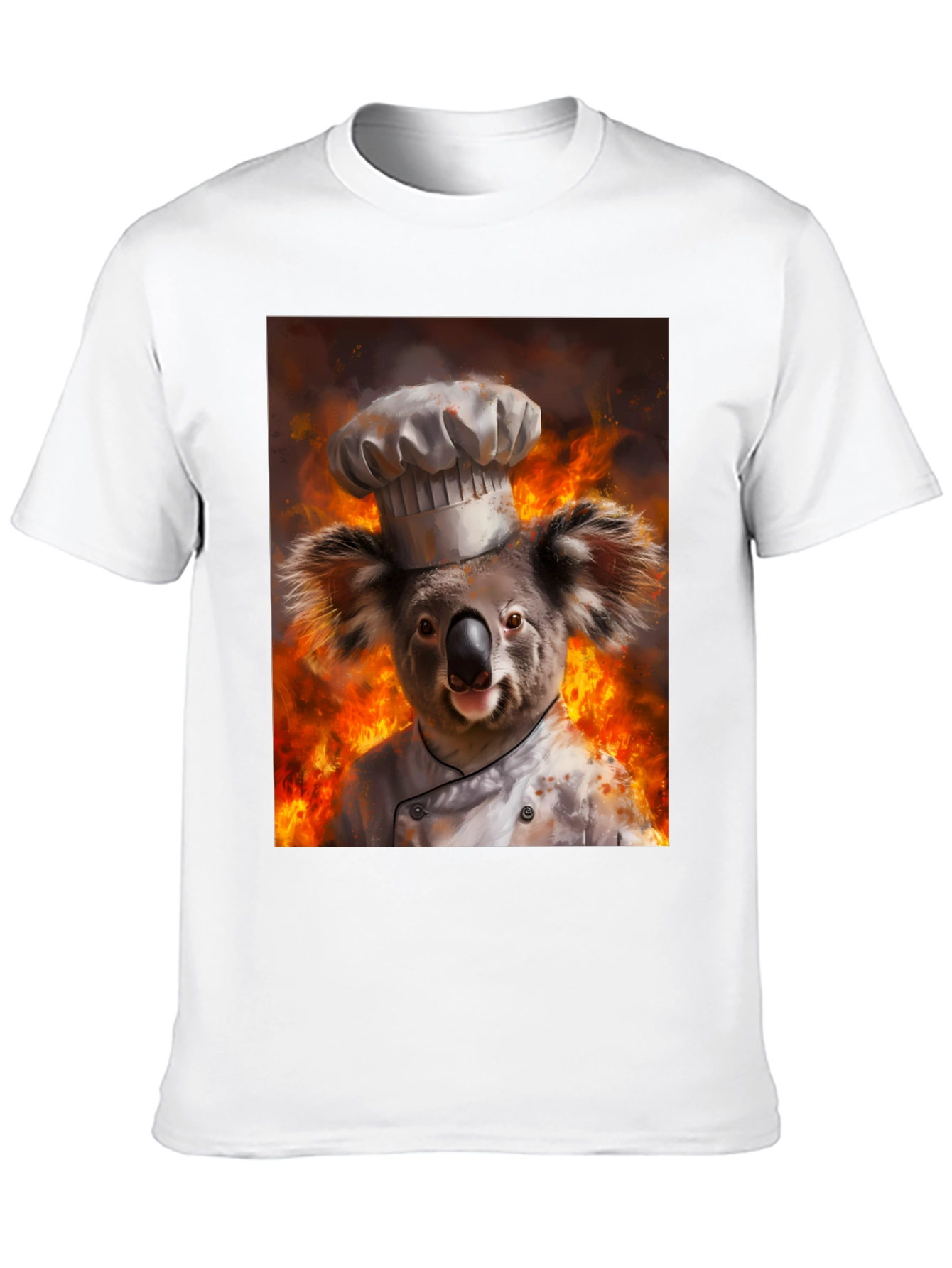 Chef Koala T-Shirt - Fiery Kitchen Design