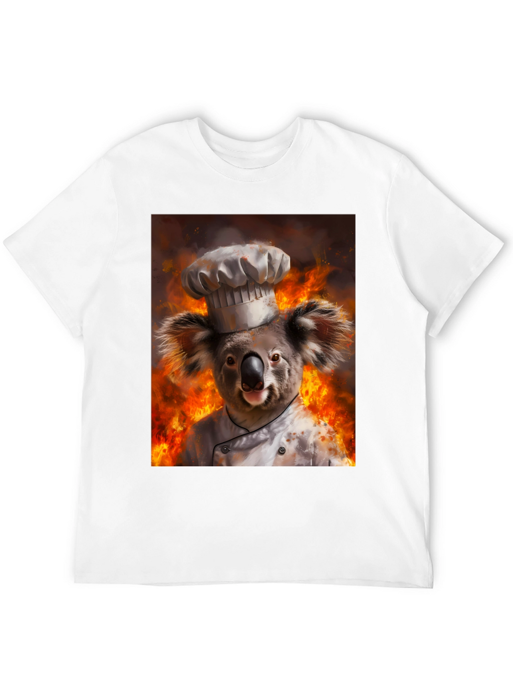 Chef Koala T-Shirt - Fiery Kitchen Design