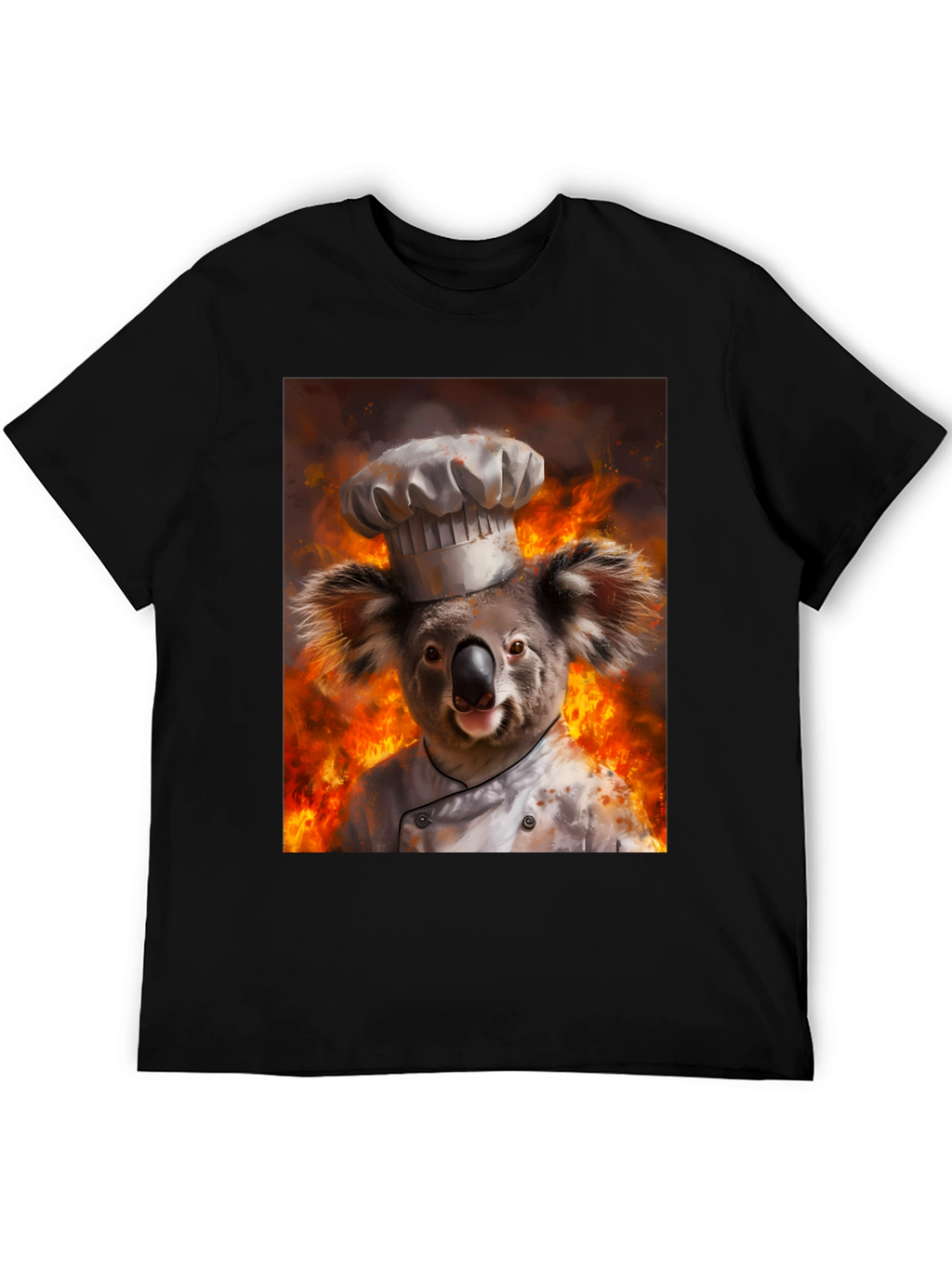 Chef Koala T-Shirt - Fiery Kitchen Design