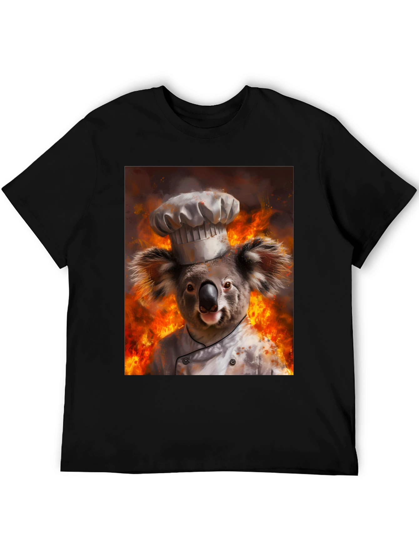 Chef Koala T-Shirt - Fiery Kitchen Design