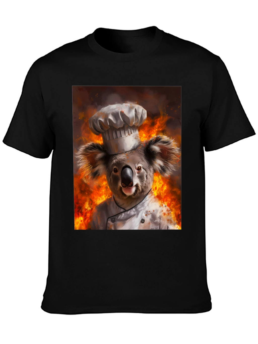 Chef Koala T-Shirt - Fiery Kitchen Design