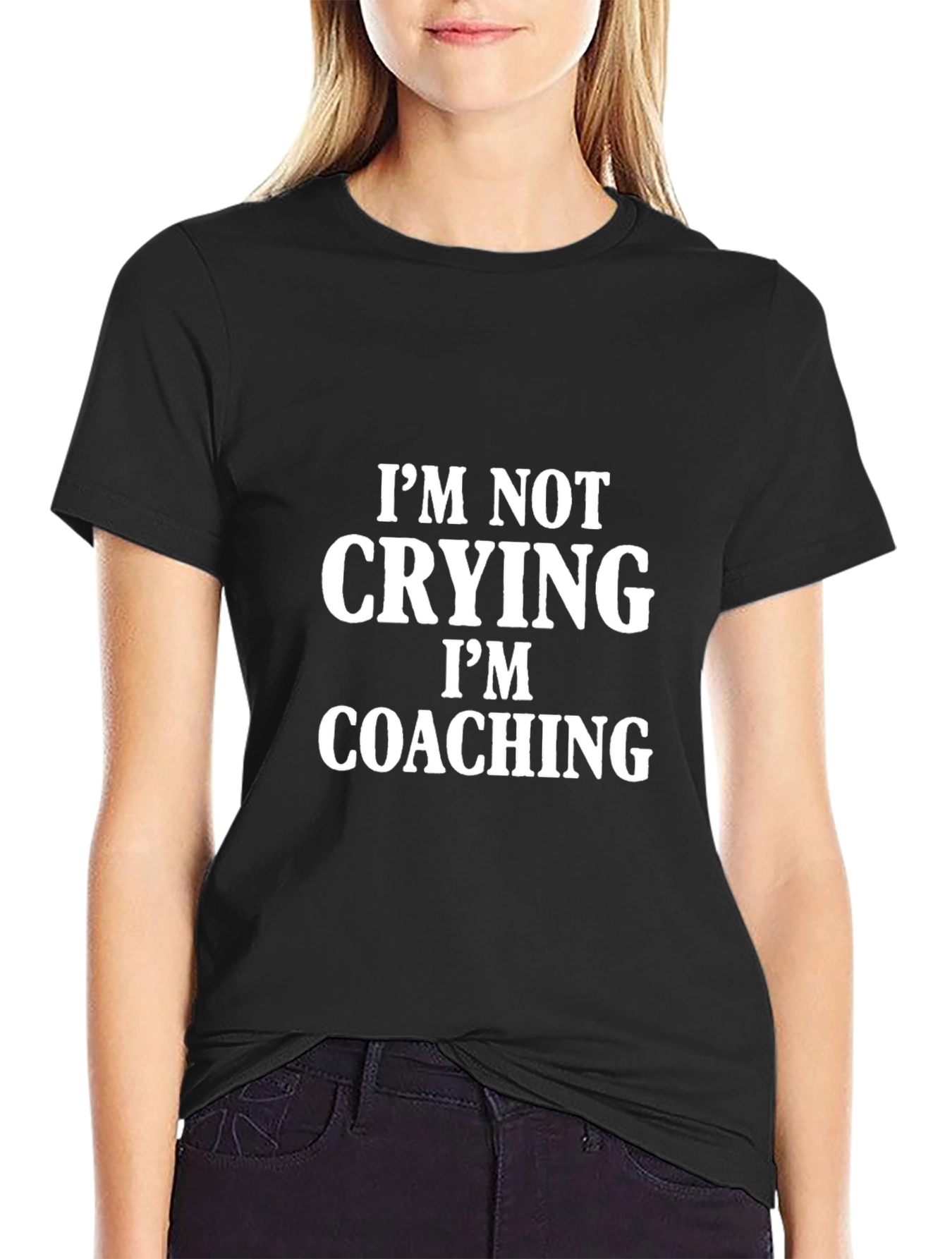 Im Not Crying Im Coaching Graphic Tee