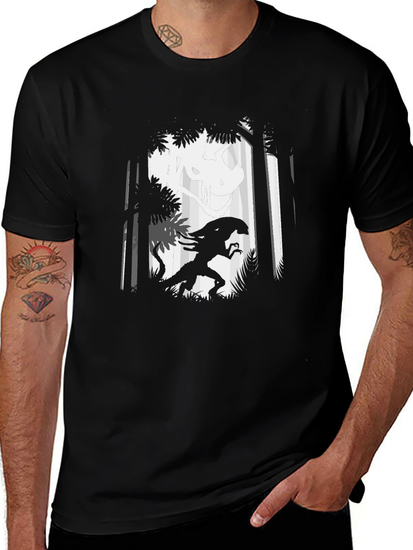 Alien vs Predator Black T-Shirt - Movie Fan Apparel