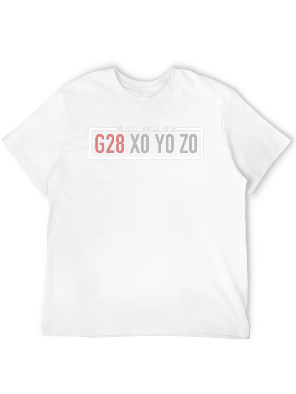 G28 XO YO ZO T-Shirt - Novelty Travel Tee