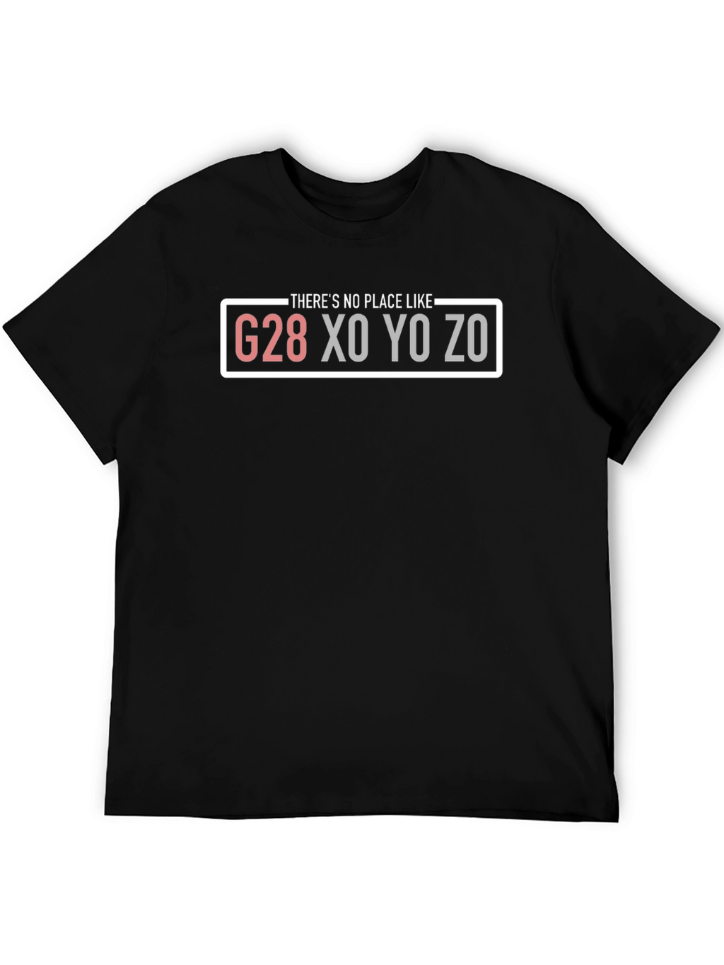 G28 XO YO ZO T-Shirt - Novelty Travel Tee