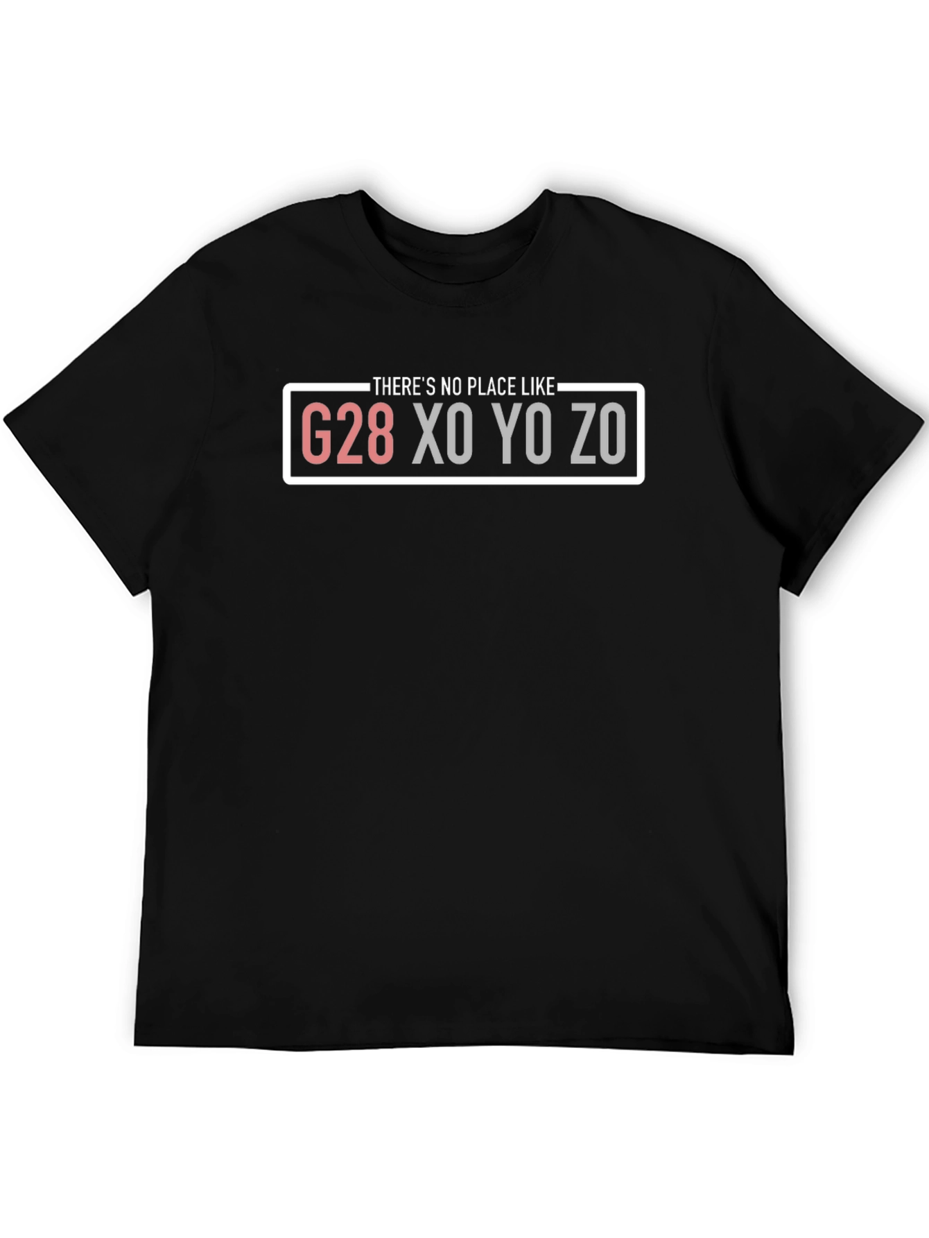 G28 XO YO ZO T-Shirt - Novelty Travel Tee