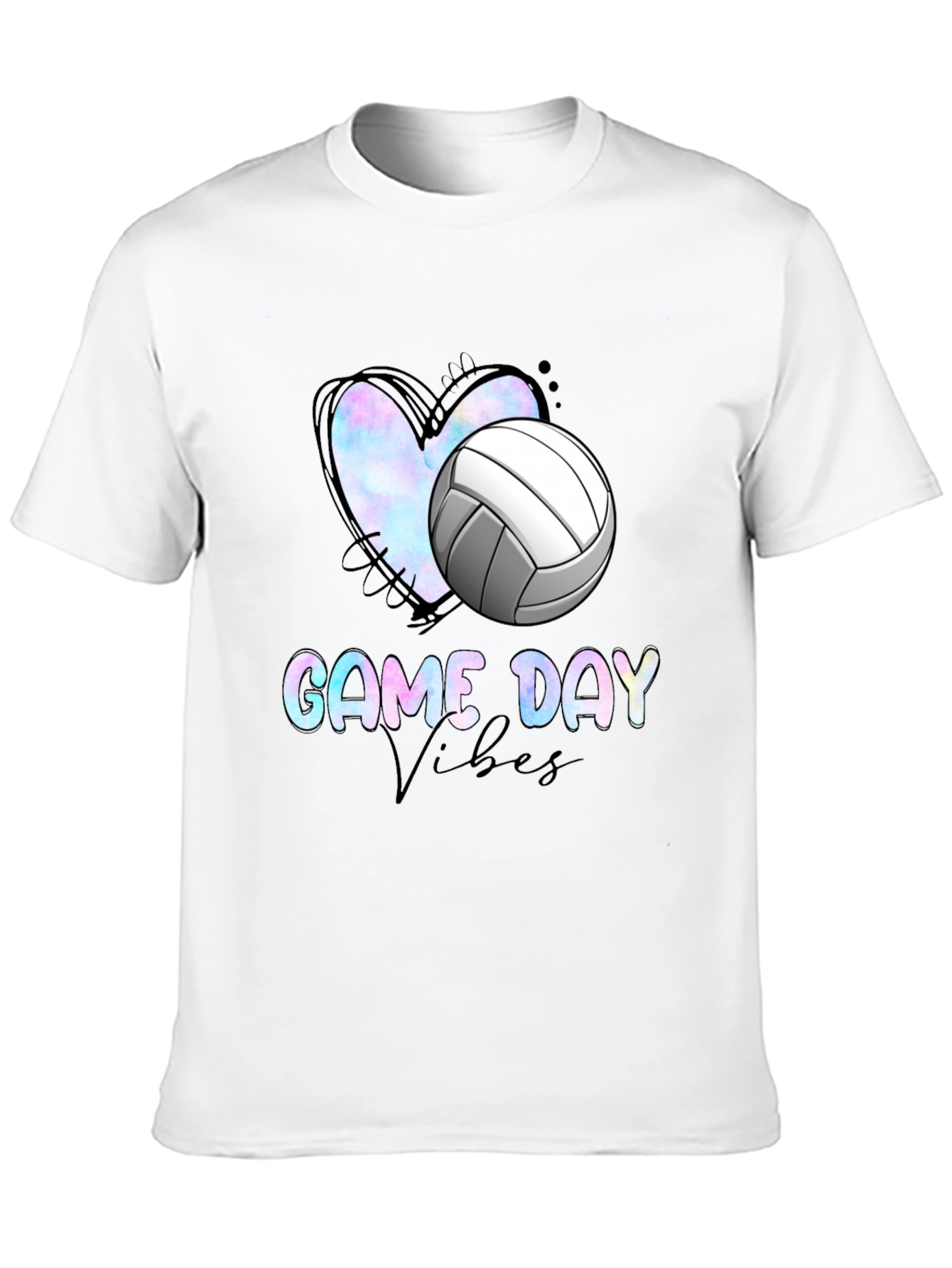 Game Day Volleyball Vibes T-Shirt