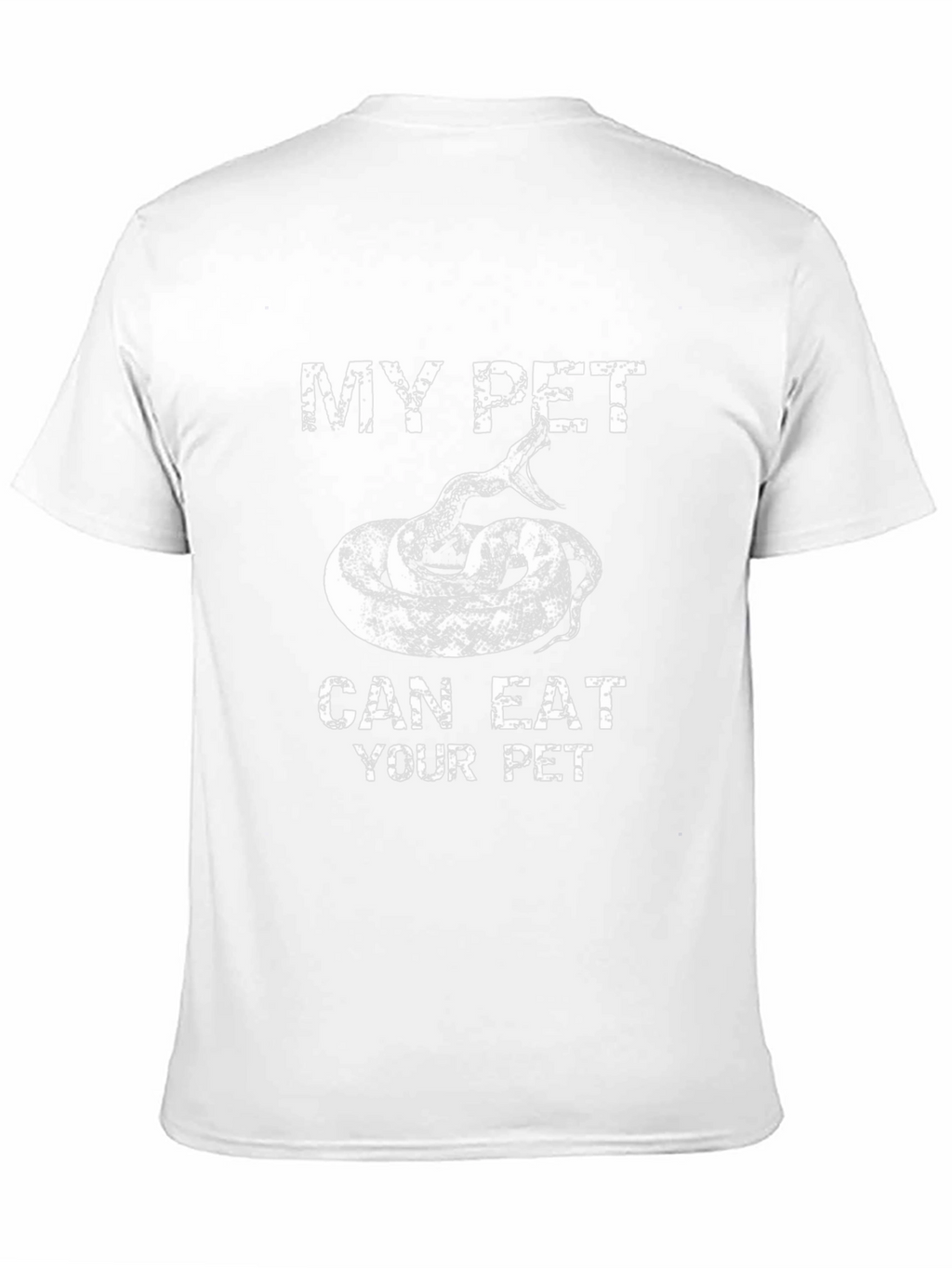 My Pet Can Eat Your Pet Snake Graphic T-Shirt