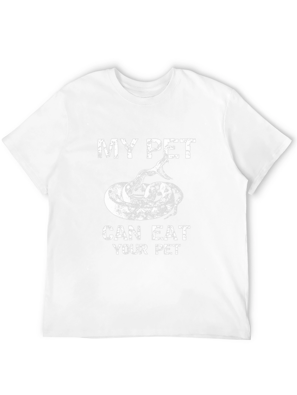 My Pet Can Eat Your Pet Snake Graphic T-Shirt