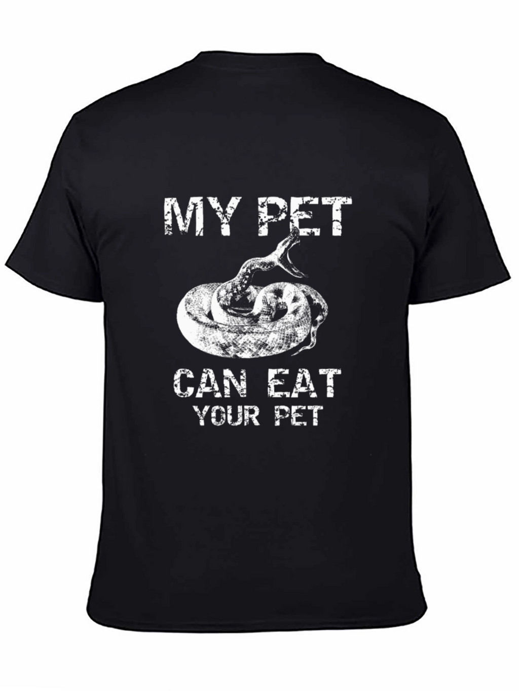 My Pet Can Eat Your Pet Snake Graphic T-Shirt