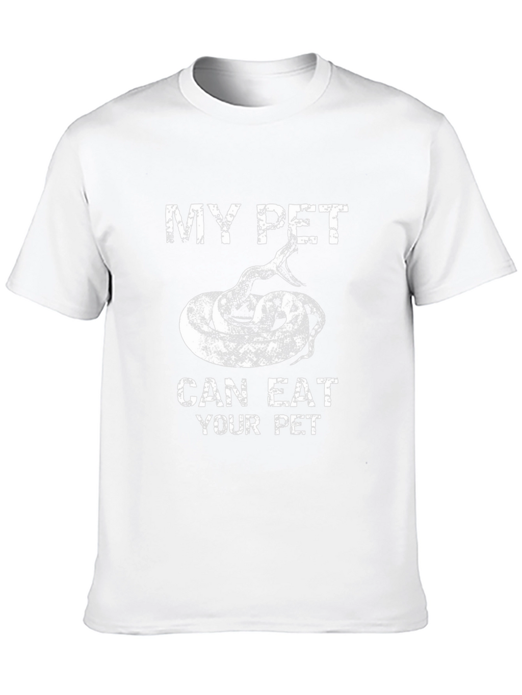 My Pet Can Eat Your Pet Snake Graphic T-Shirt
