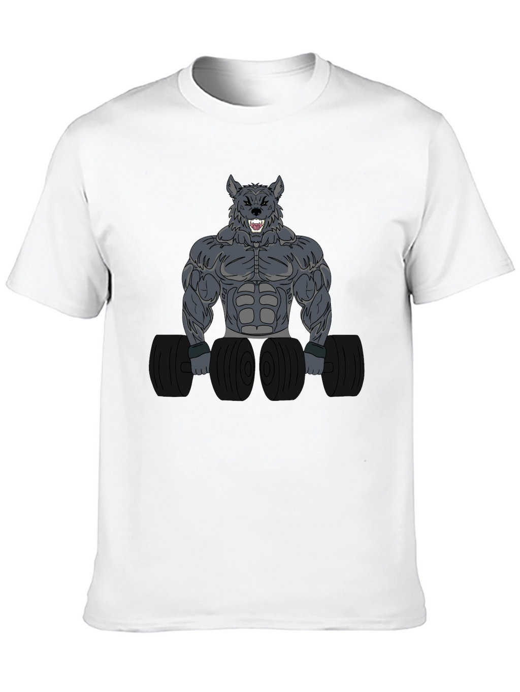 Wolf Gym T-Shirt - Bodybuilding Apparel