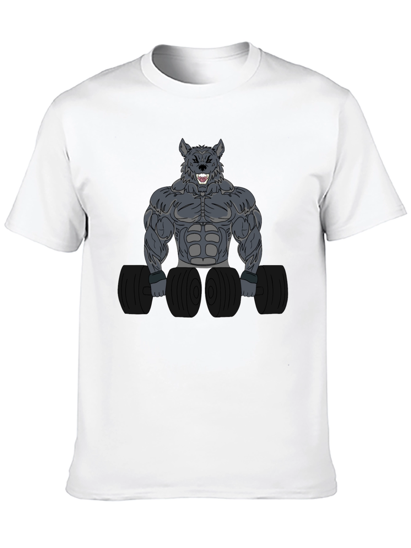 Wolf Gym T-Shirt - Bodybuilding Apparel