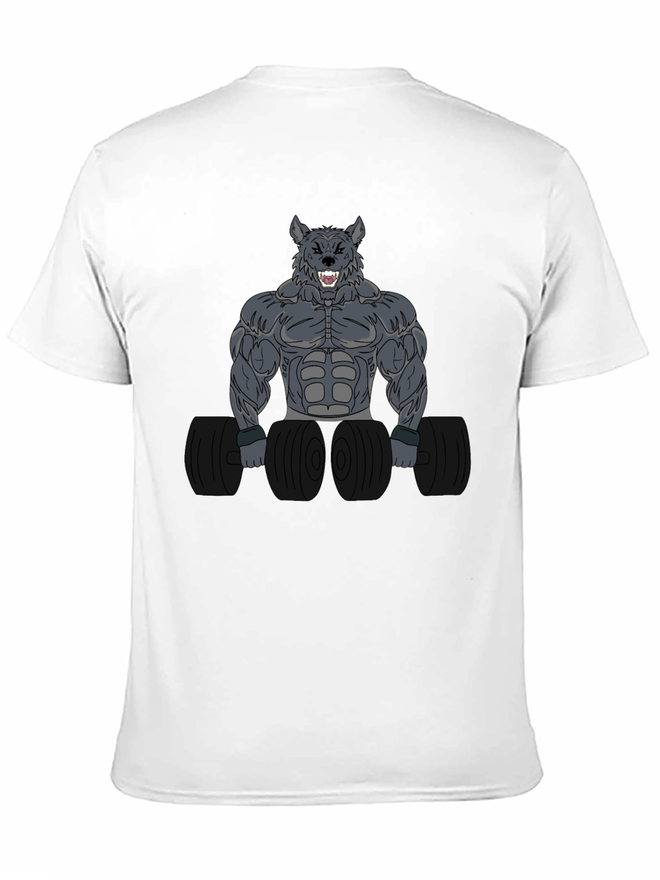 Wolf Gym T-Shirt - Bodybuilding Apparel