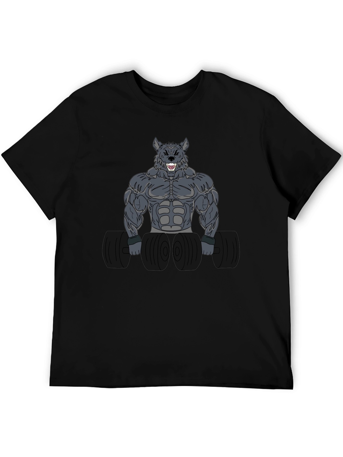 Wolf Gym T-Shirt - Bodybuilding Apparel