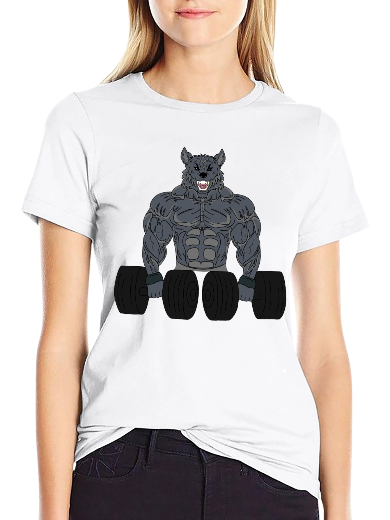 Wolf Gym T-Shirt - Bodybuilding Apparel