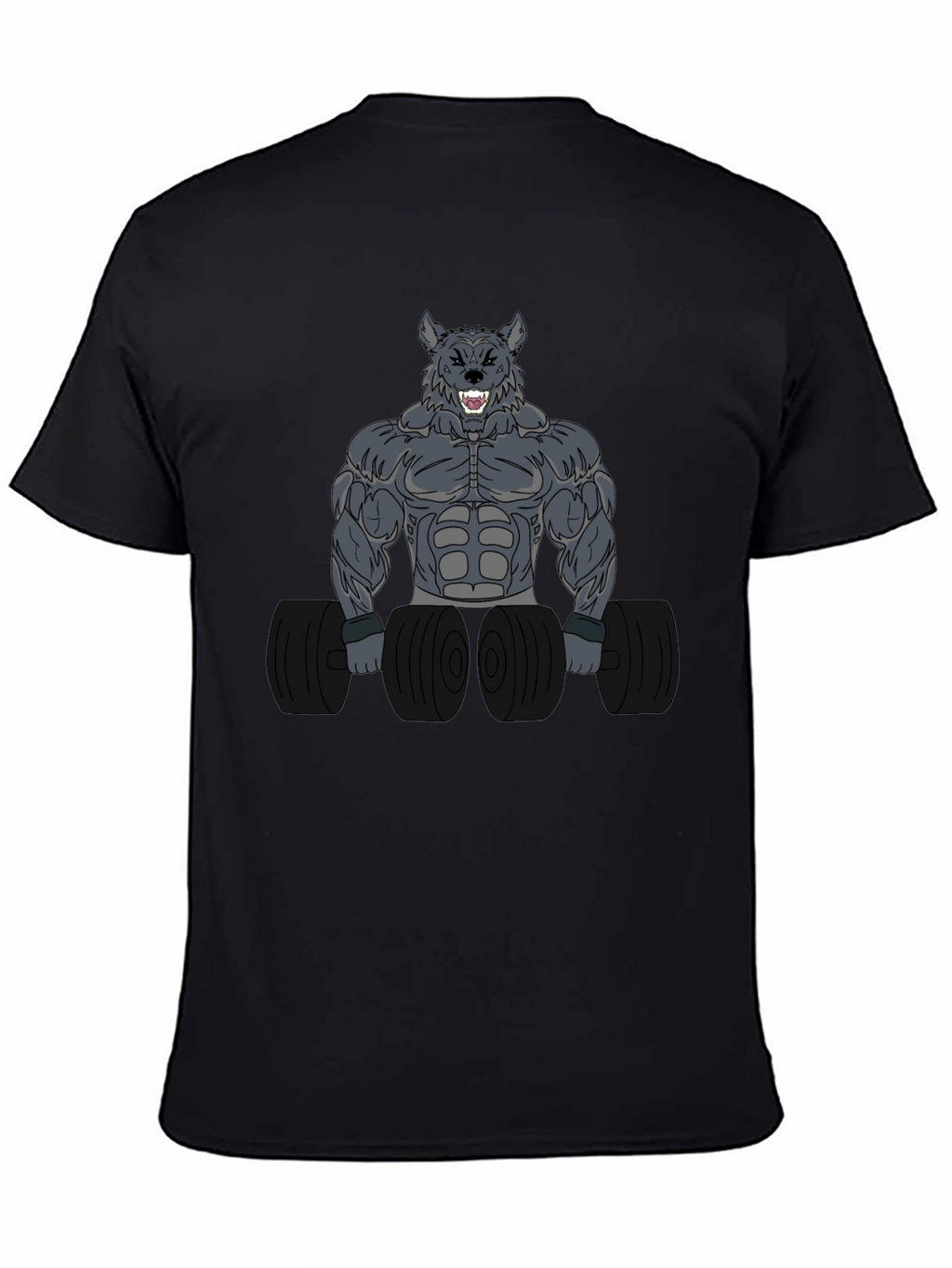 Wolf Gym T-Shirt - Bodybuilding Apparel