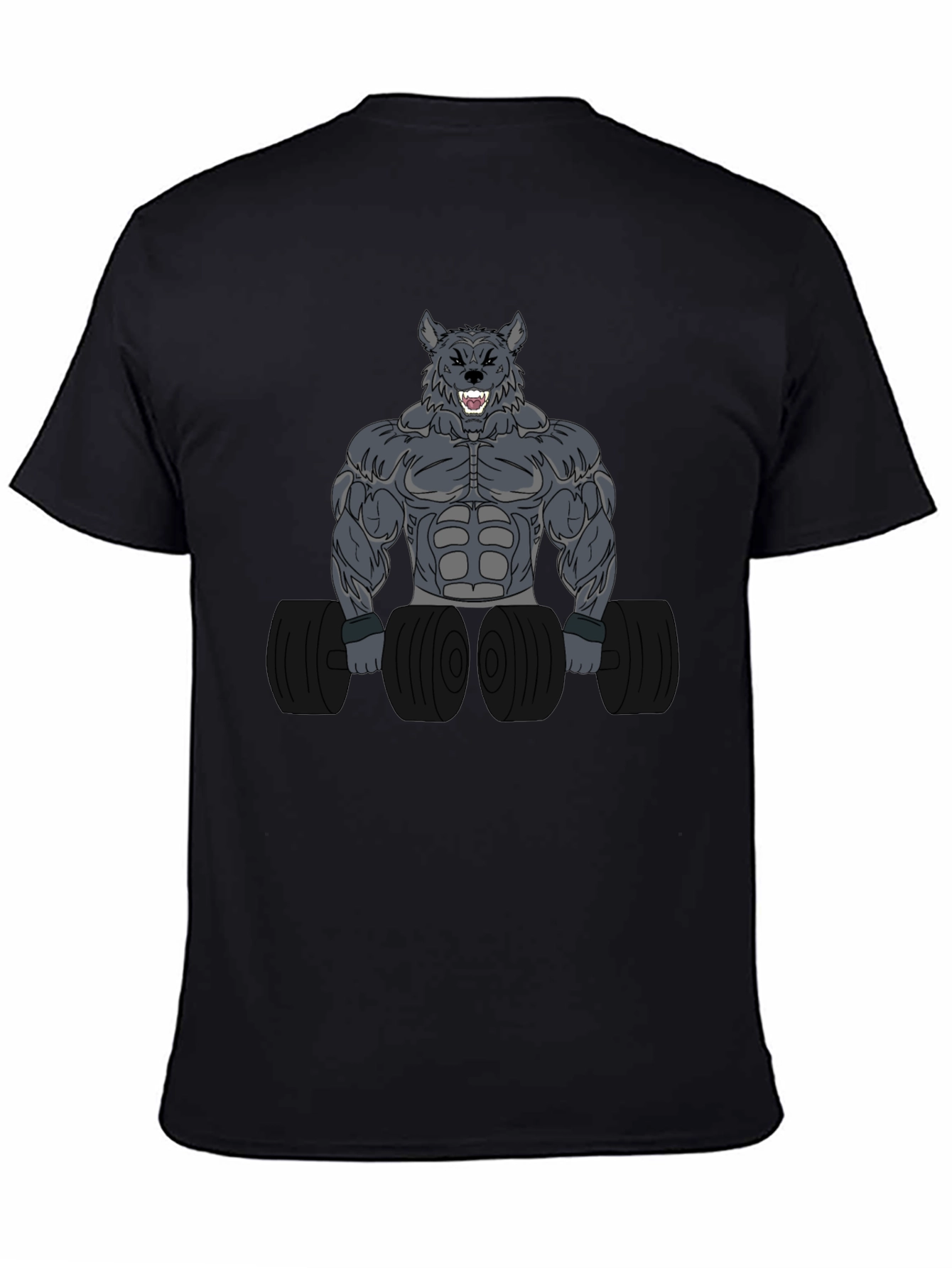 Wolf Gym T-Shirt - Bodybuilding Apparel