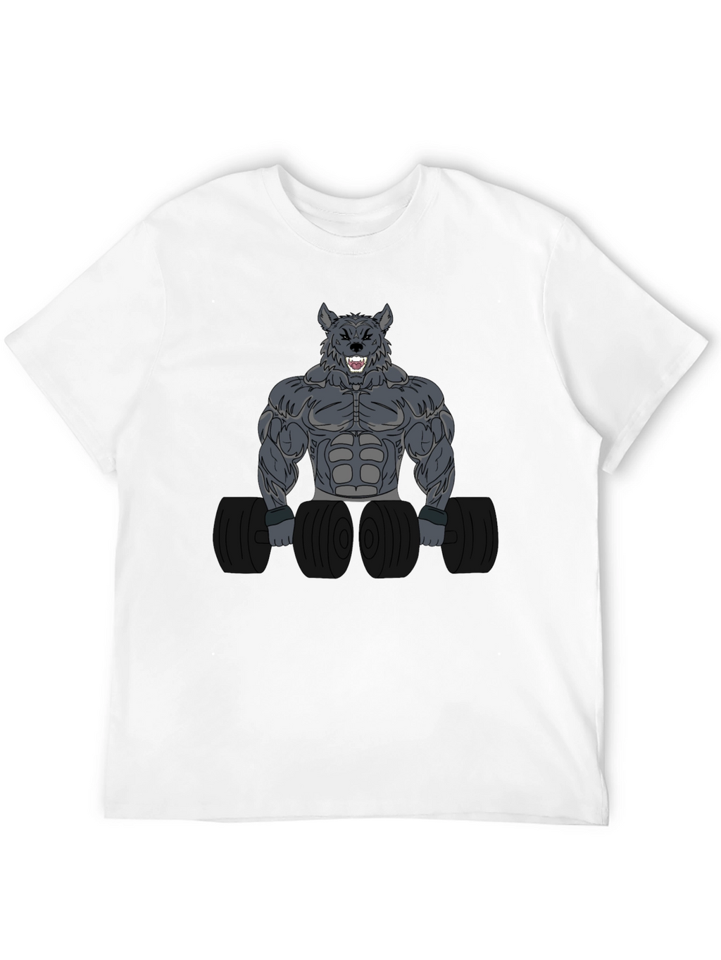Wolf Gym T-Shirt - Bodybuilding Apparel