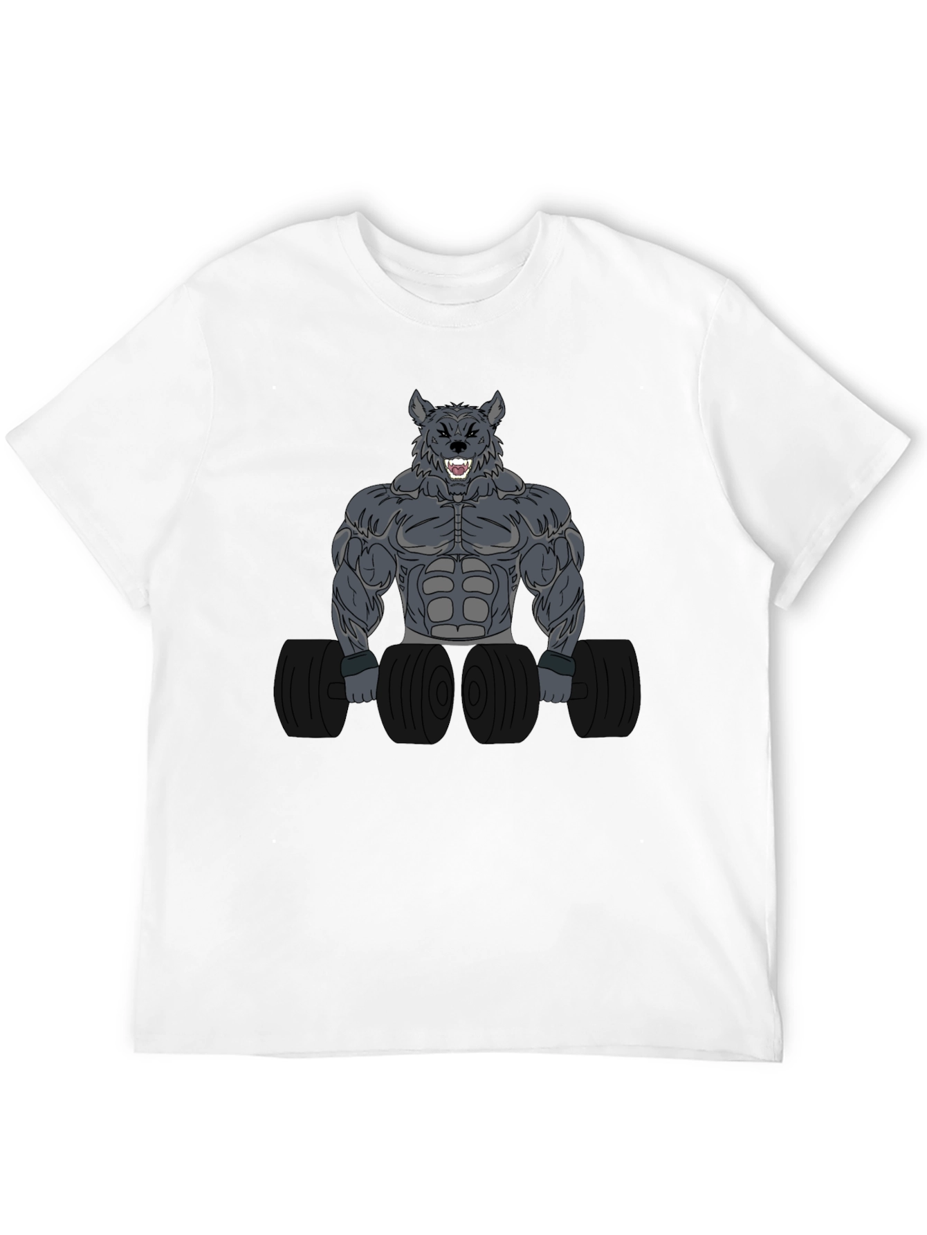 Wolf Gym T-Shirt - Bodybuilding Apparel