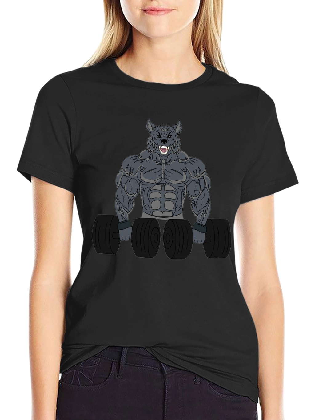 Wolf Gym T-Shirt - Bodybuilding Apparel