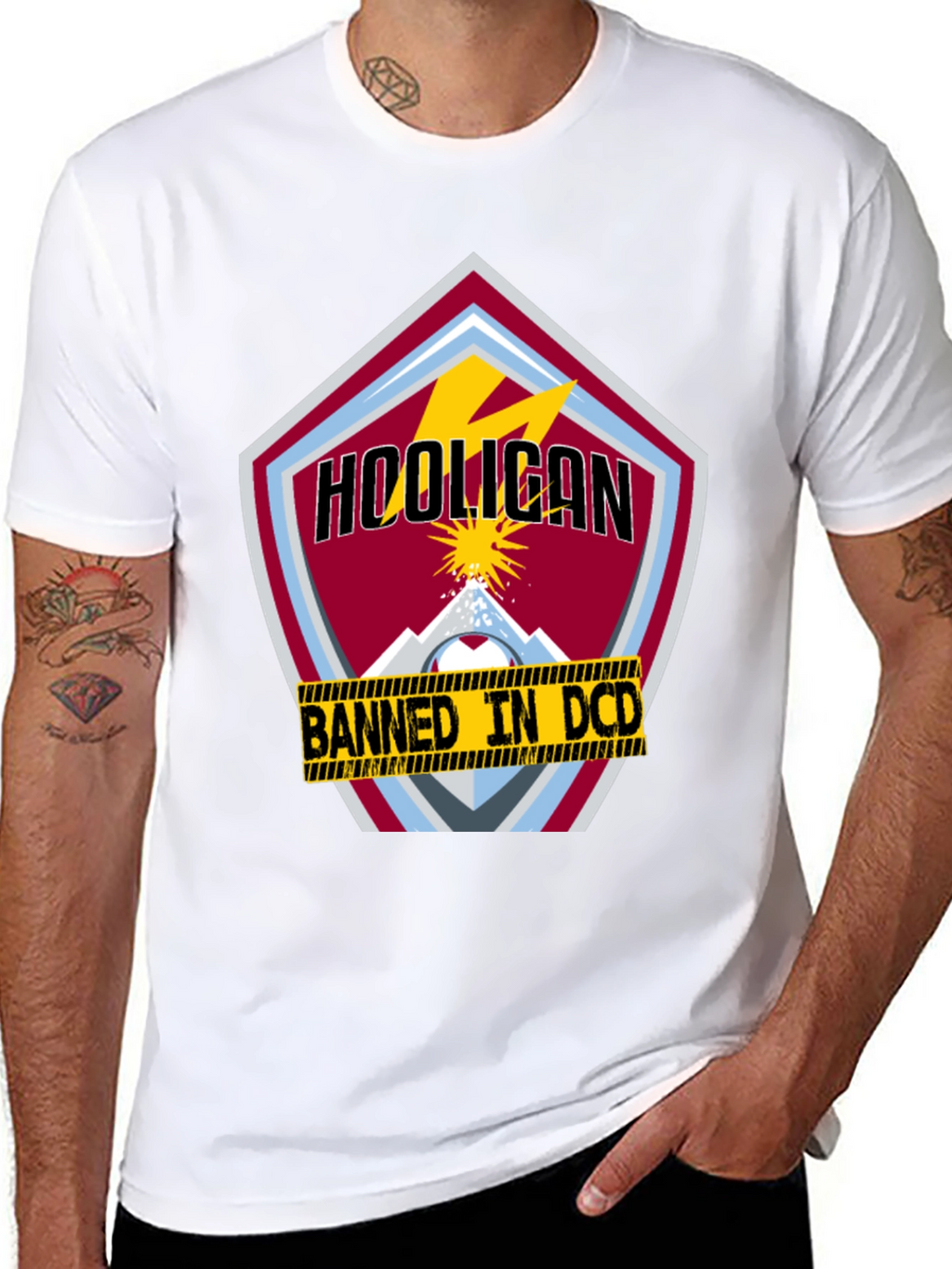 Hooligan Banned T-Shirt - Fan Apparel