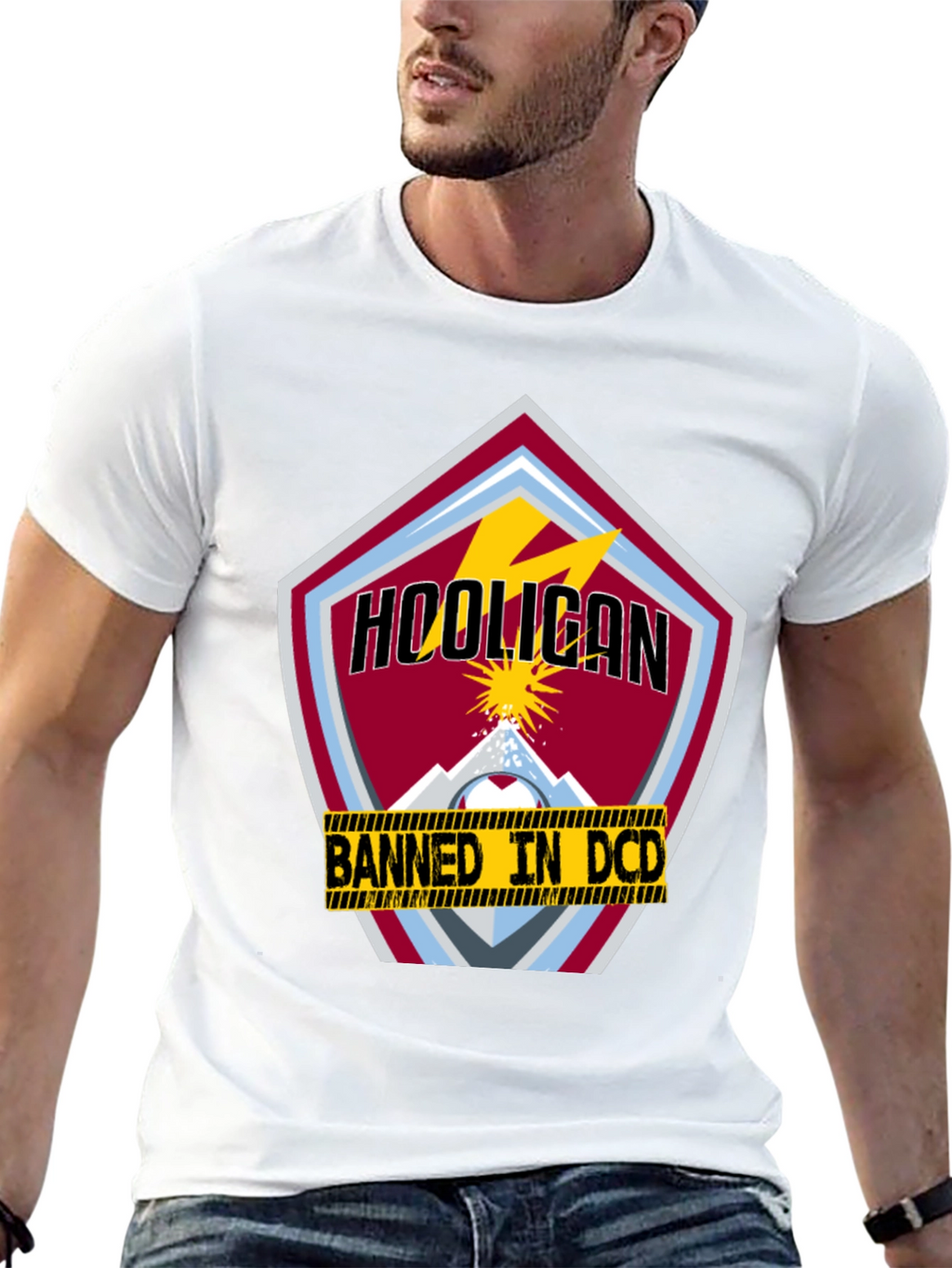 Hooligan Banned T-Shirt - Fan Apparel