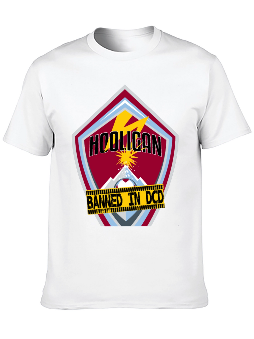 Hooligan Banned T-Shirt - Fan Apparel