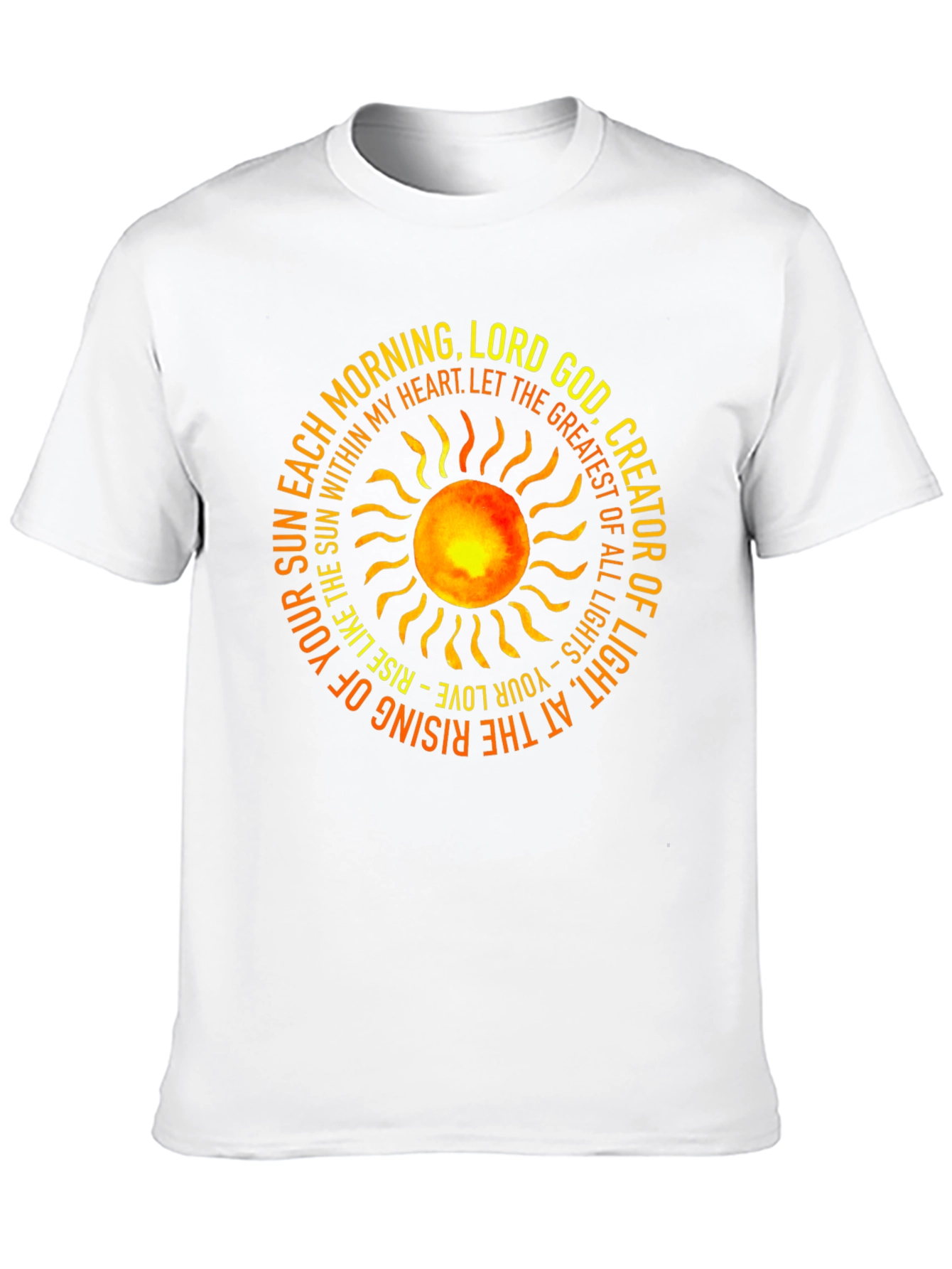 Sunrise God Creator T-Shirt