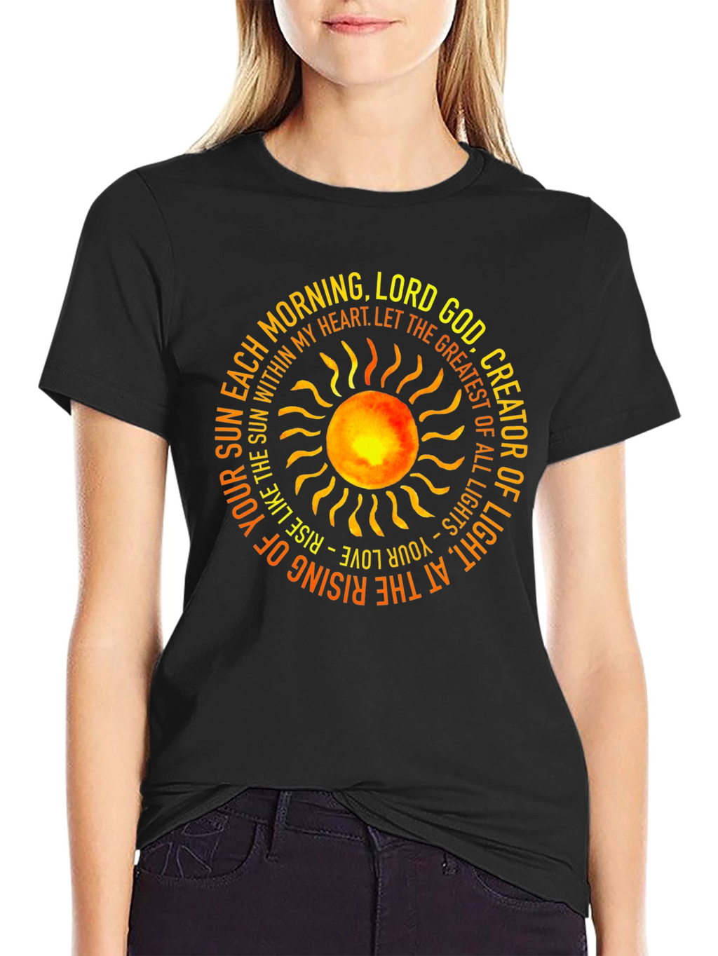 Sunrise God Creator T-Shirt
