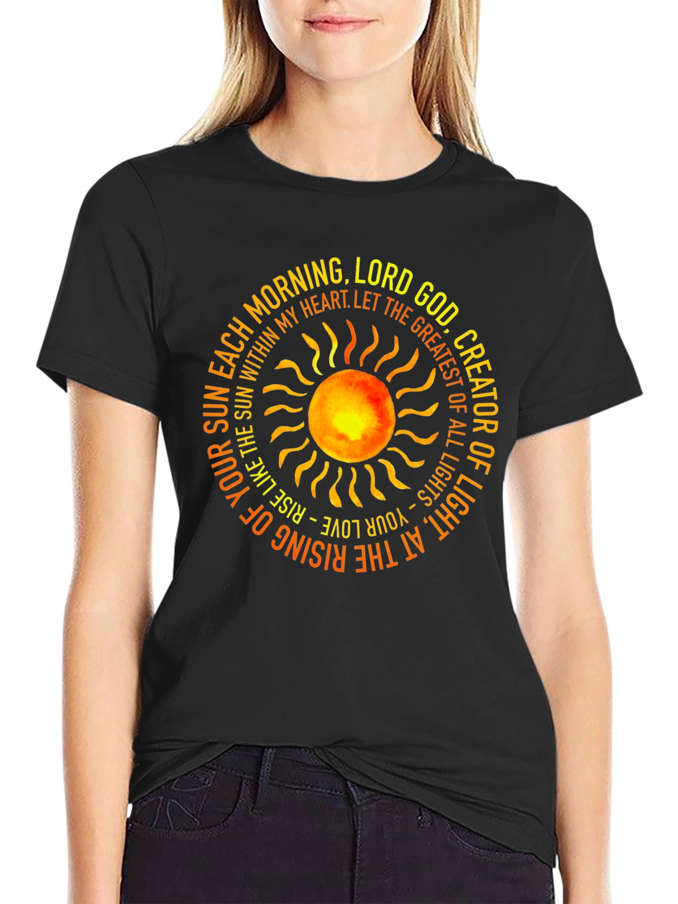 Sunrise God Creator T-Shirt