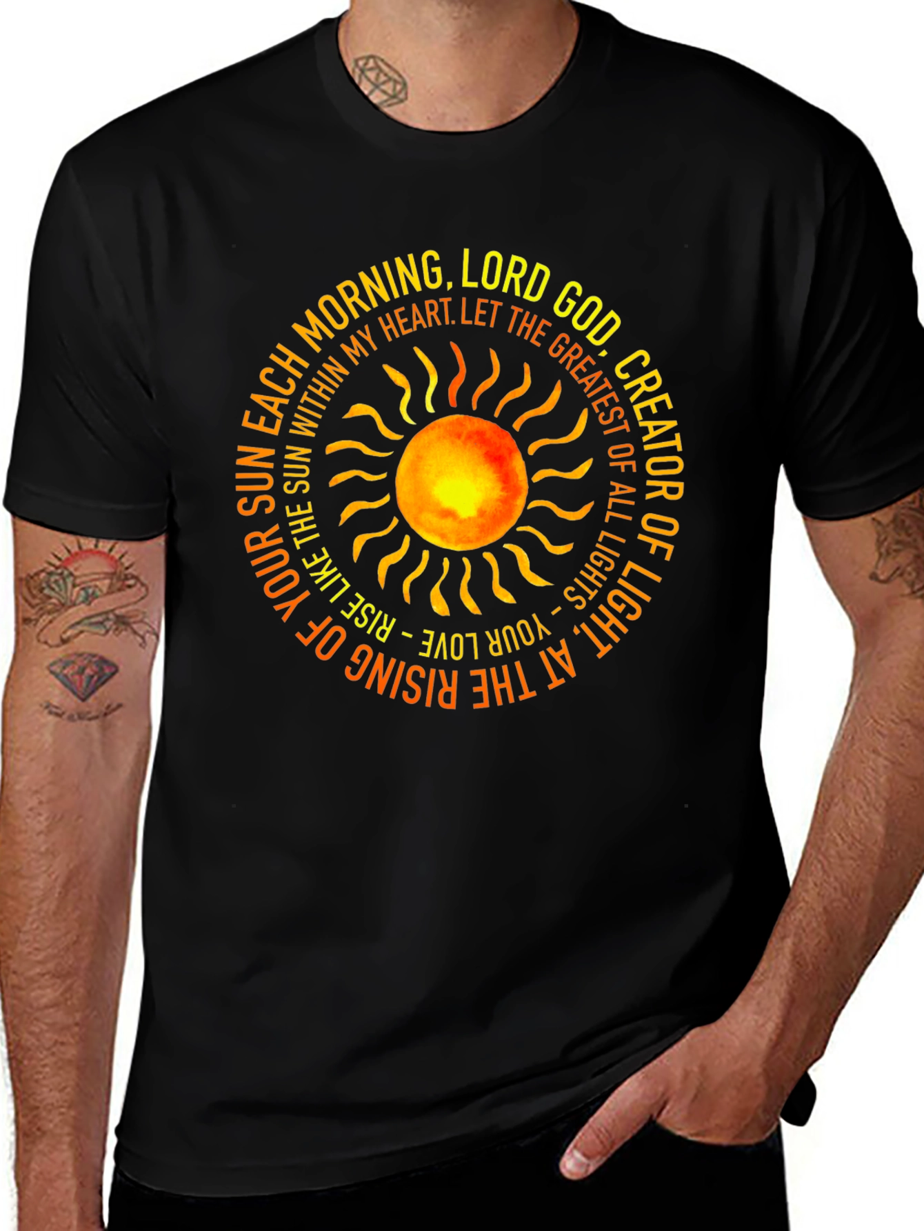 Sunrise God Creator T-Shirt