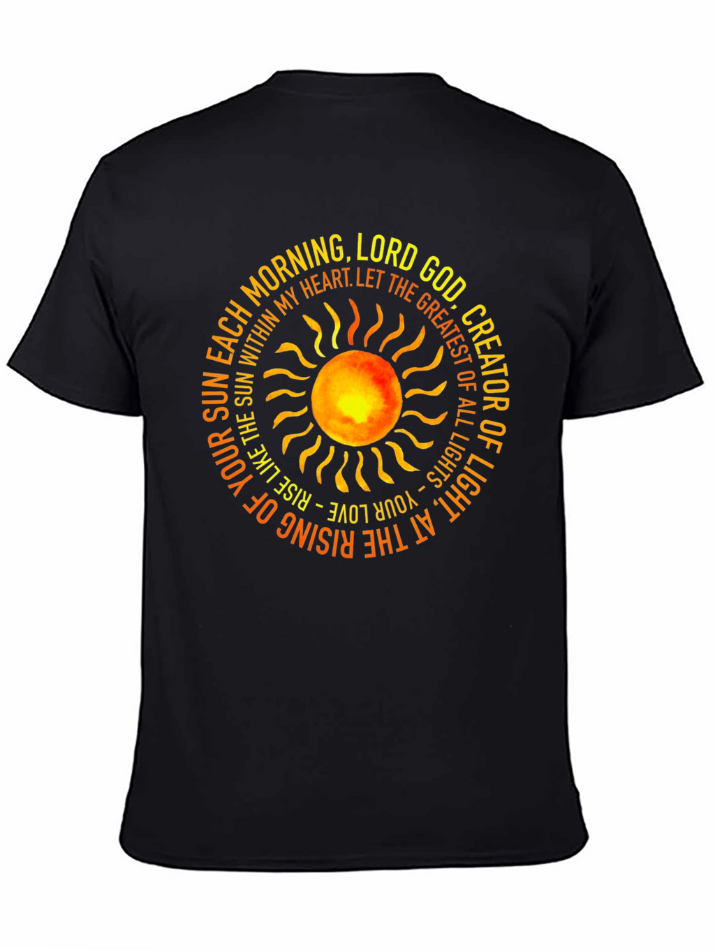 Sunrise God Creator T-Shirt