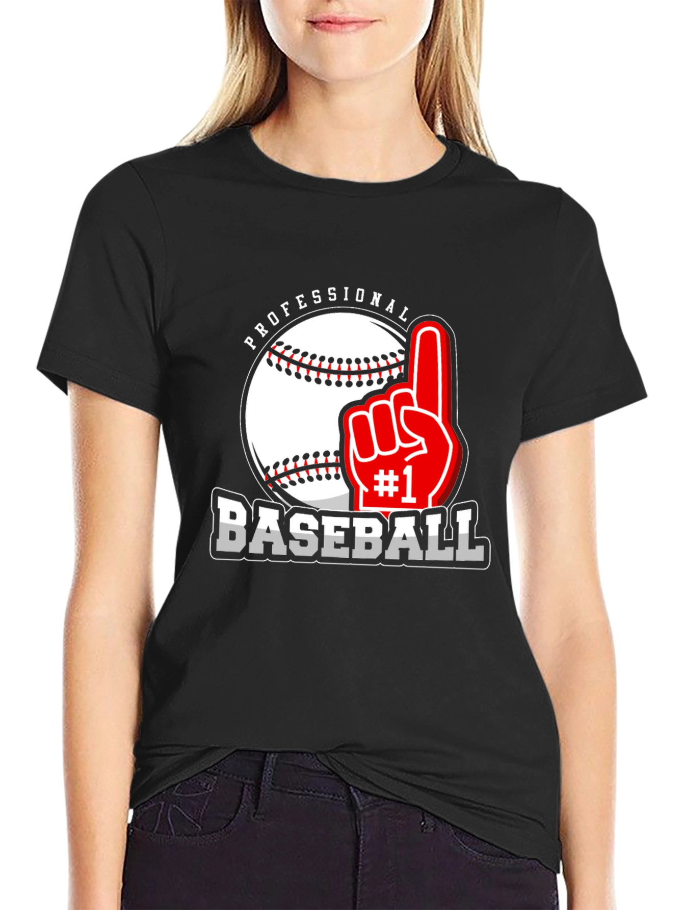 Professional Baseball #1 Fan T-Shirt