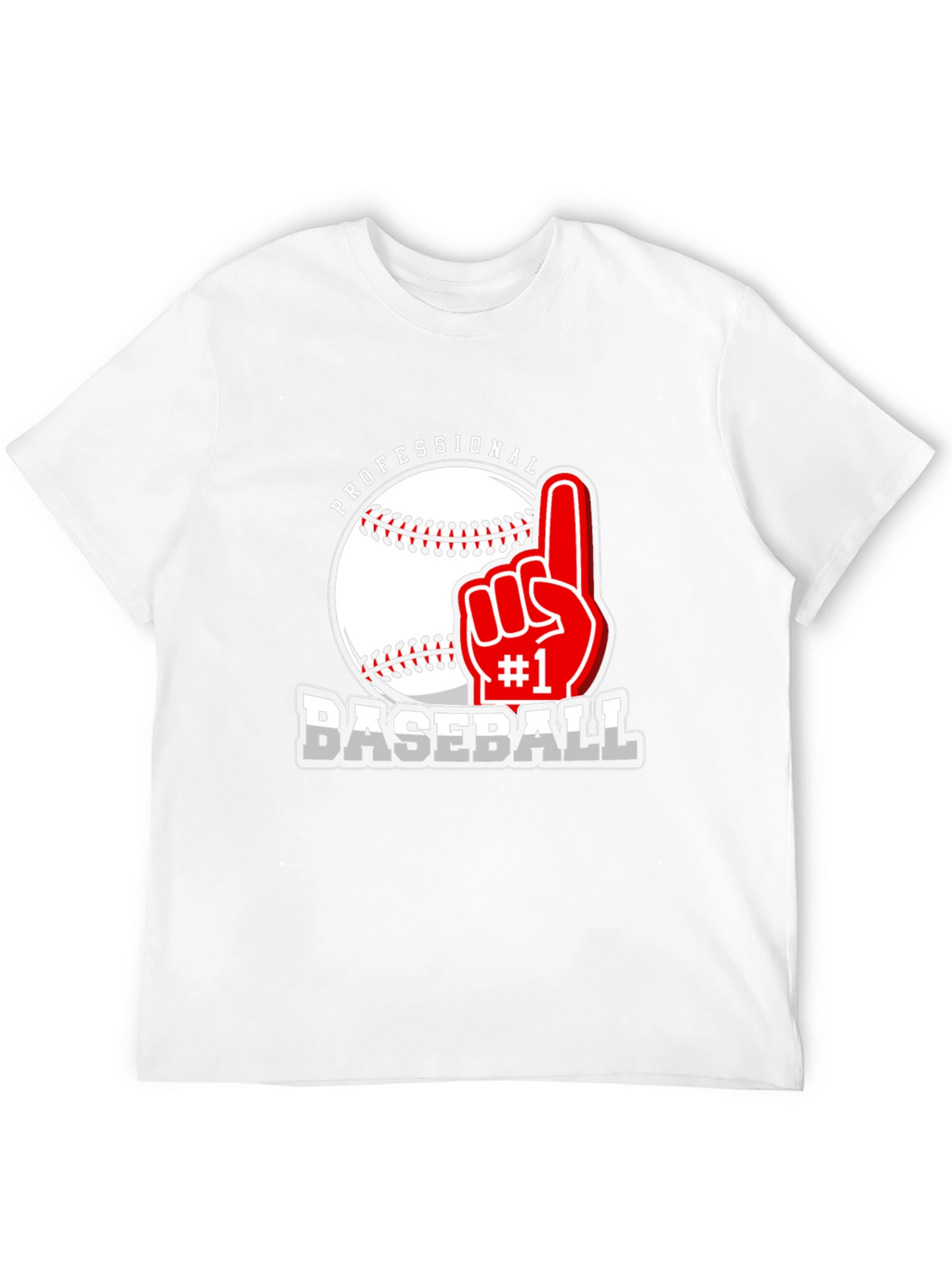 Professional Baseball #1 Fan T-Shirt