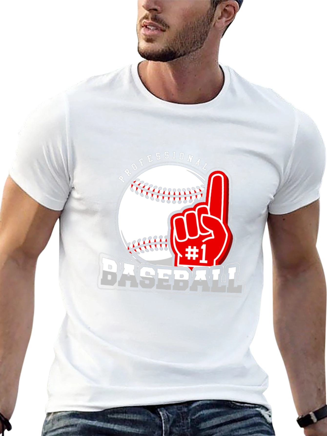 Professional Baseball #1 Fan T-Shirt