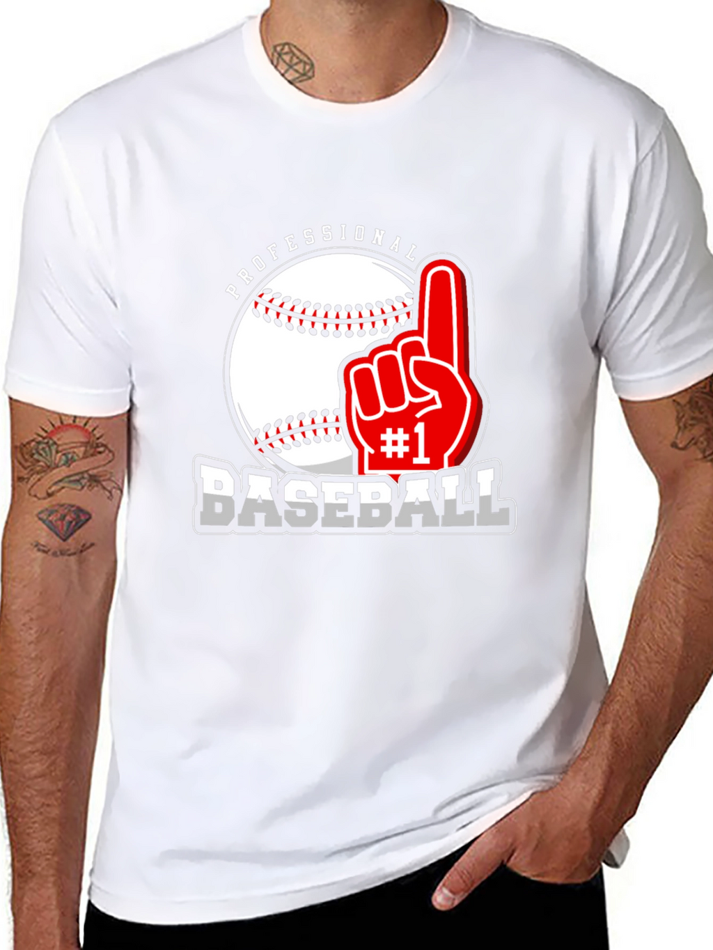 Professional Baseball #1 Fan T-Shirt
