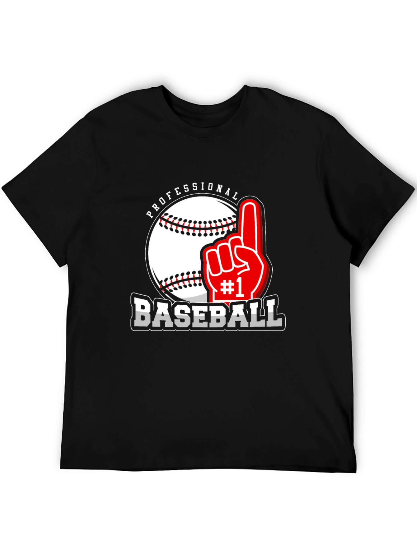 Professional Baseball #1 Fan T-Shirt