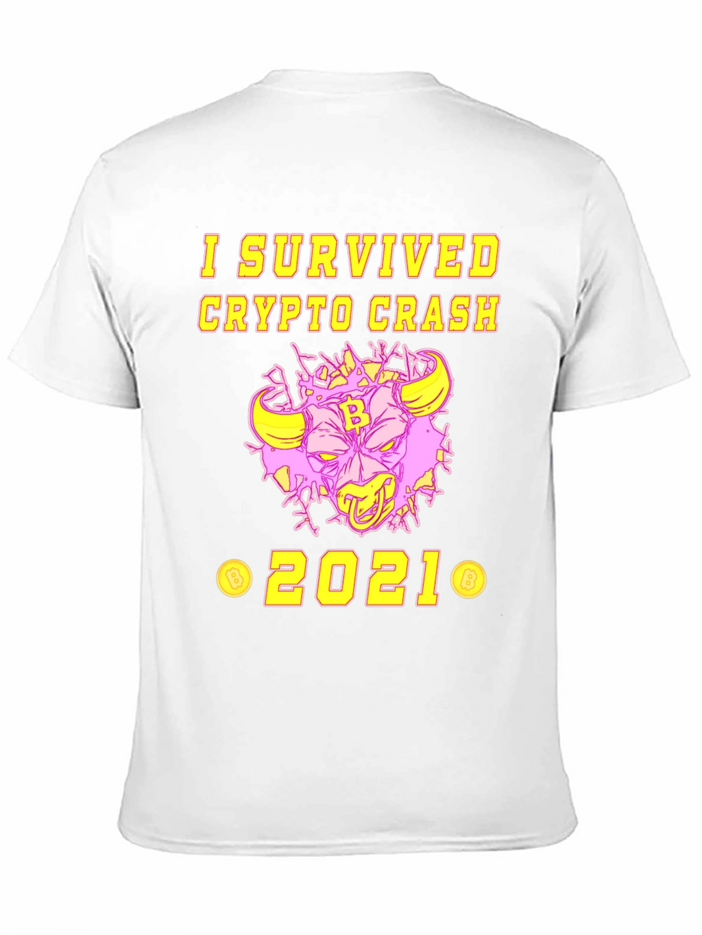 I Survived Crypto Crash 2021 Graphic Tee
