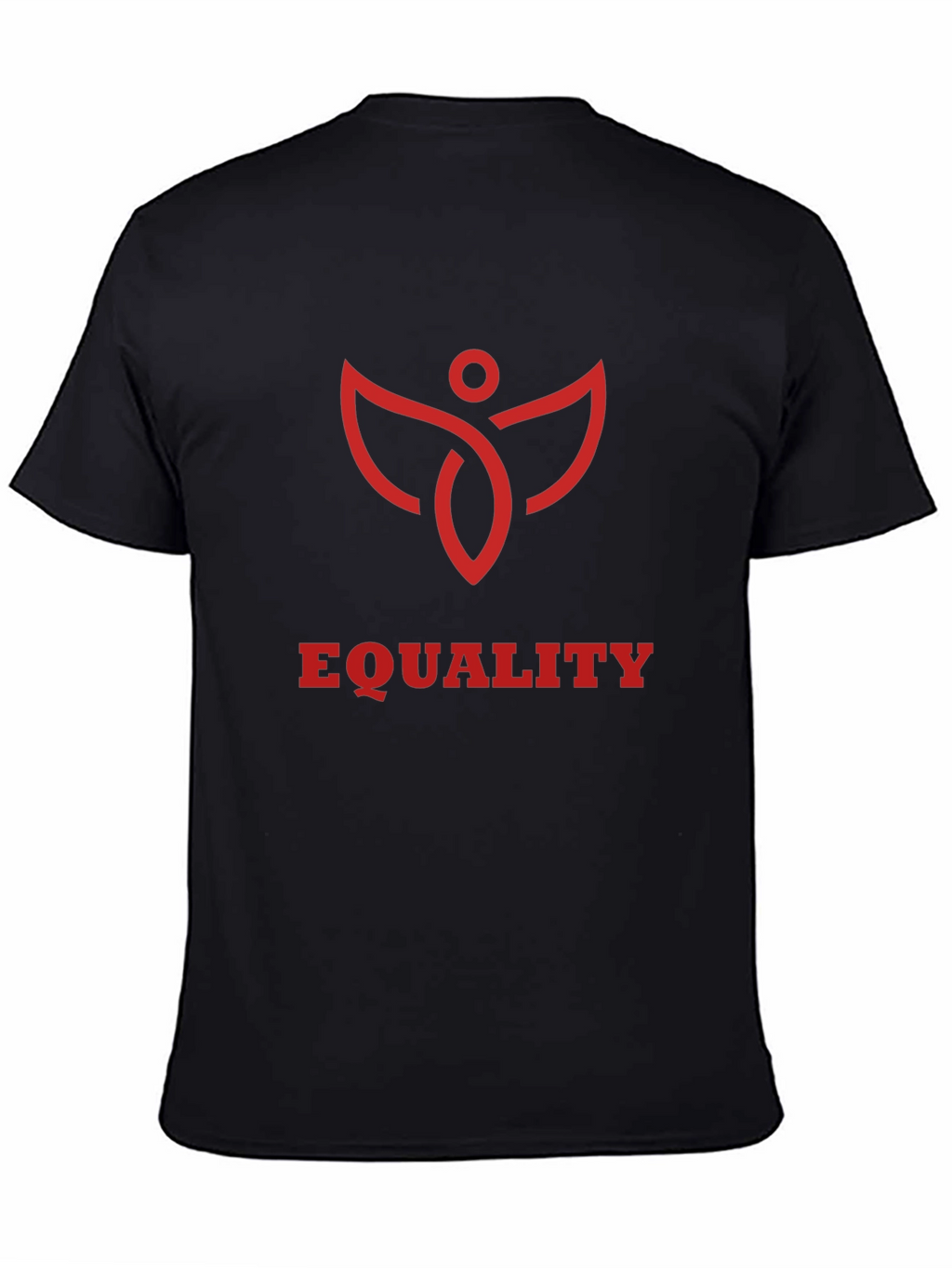 Equality Symbol Graphic Tee - Black