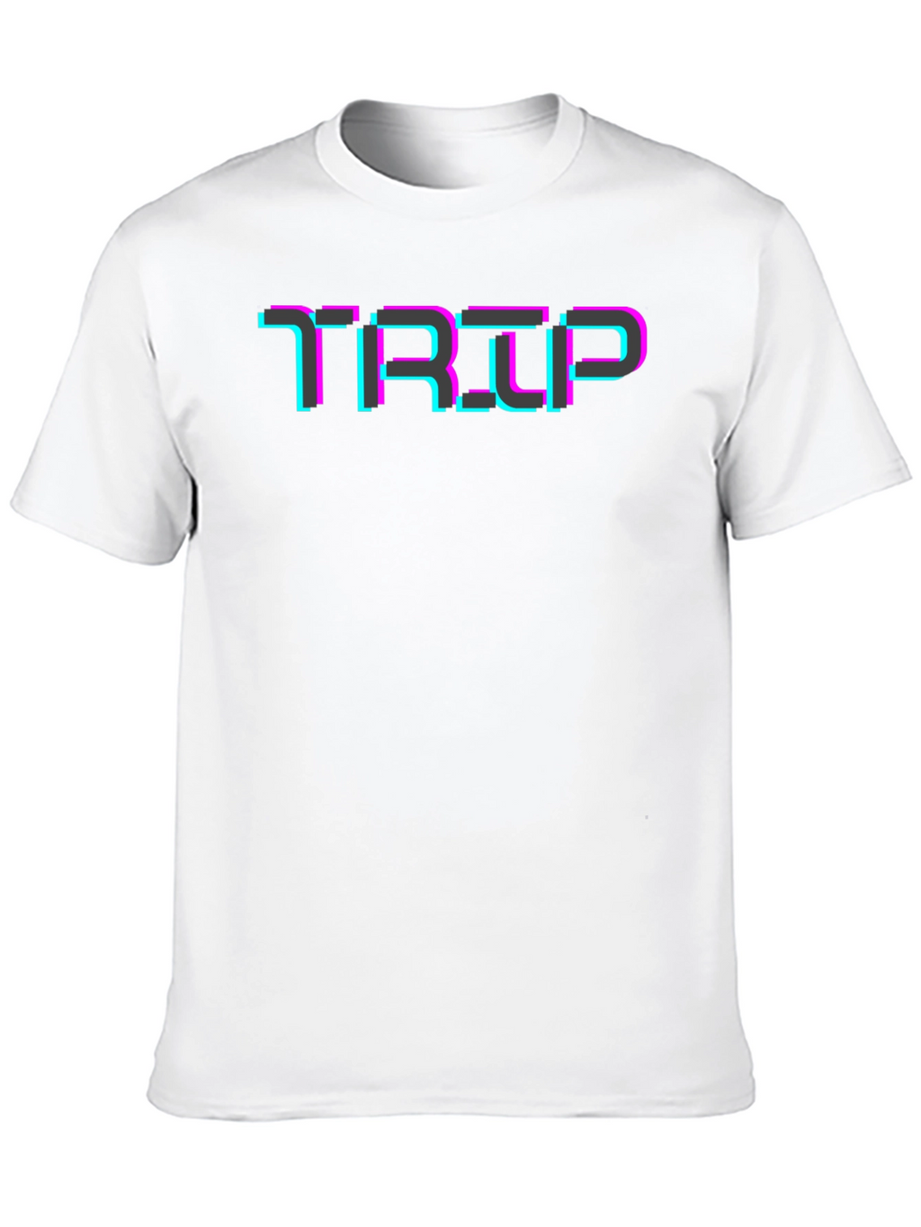 TRIP Glitch T-Shirt - Retro Style