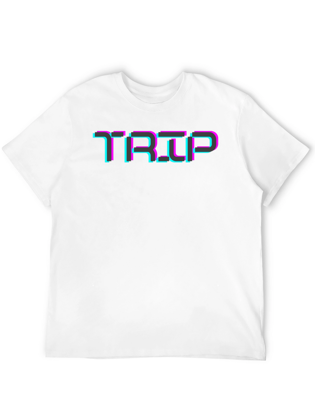 TRIP Glitch T-Shirt - Retro Style