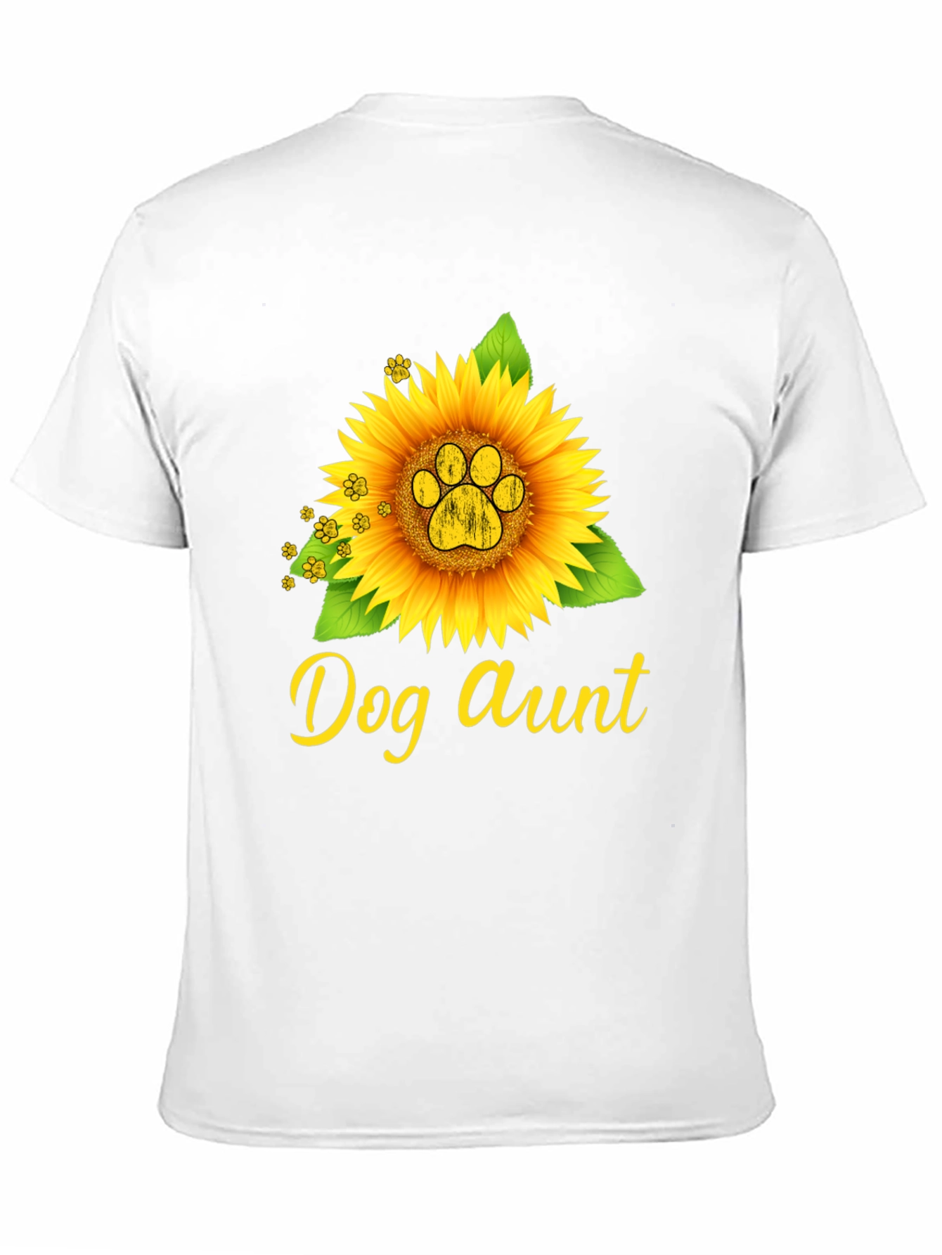 Dog Aunt Sunflower Tee